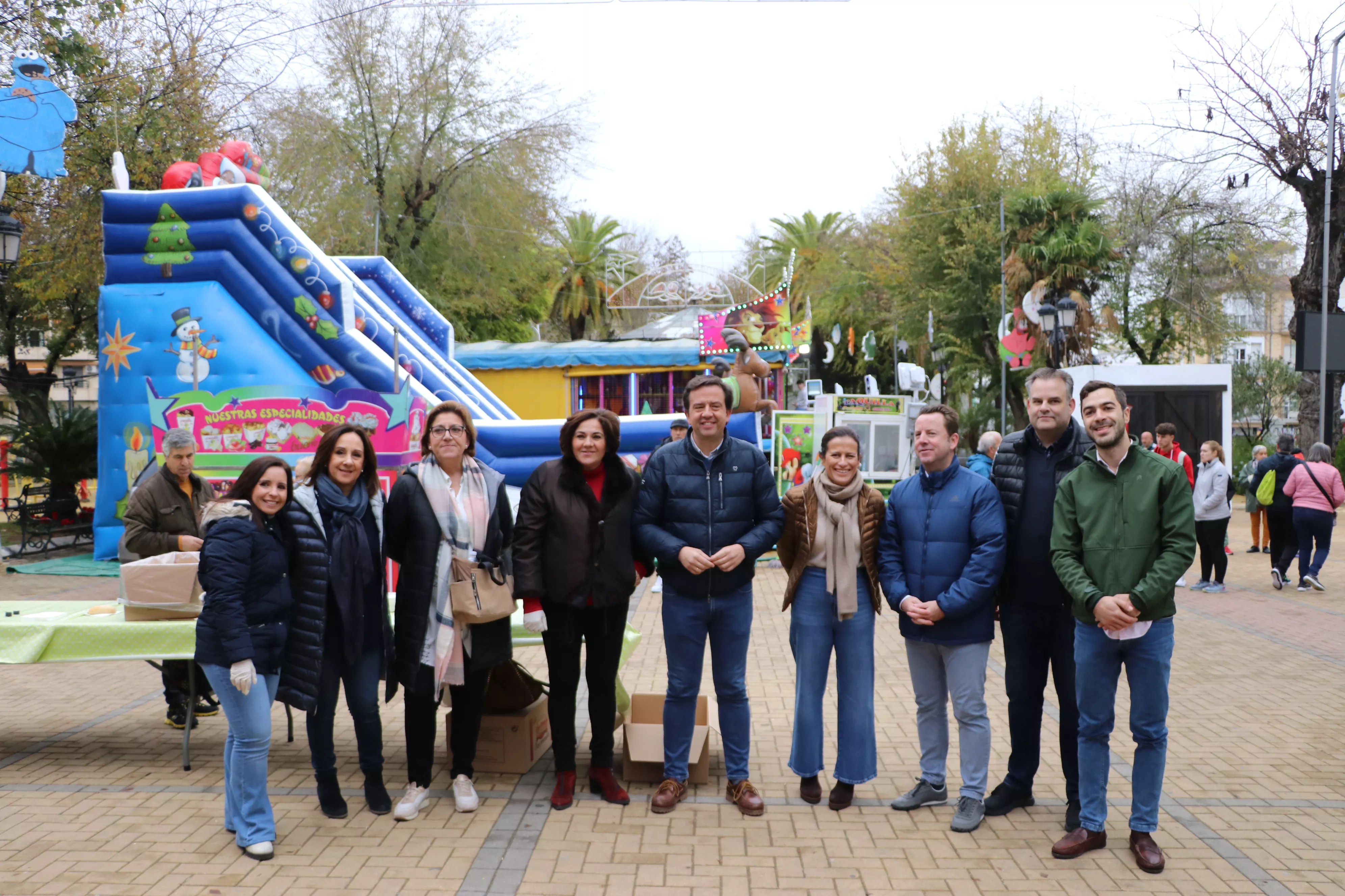 Espacio de ocio navideño en el Paseo de Rojas Espacio de ocio navideño en el Paseo de Rojas