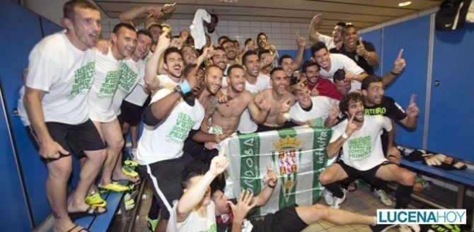  El Lucena CF felicita al Córdoba CF por su ascenso a la Primera División del fútbol español 