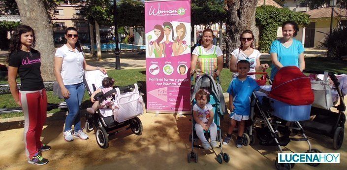  Comienzan los ejercicios físicos con carritos de bebés planteados por Igualdad y Woman 30 