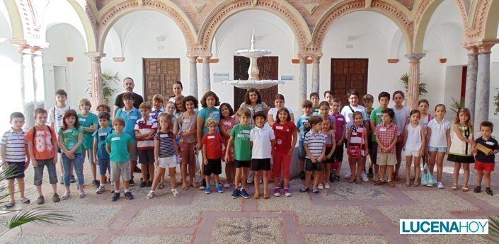  Ciudad Abierta acerca la arquitectura a 45 niños en el Palacio de los Condes de Santa Ana (fotos) 