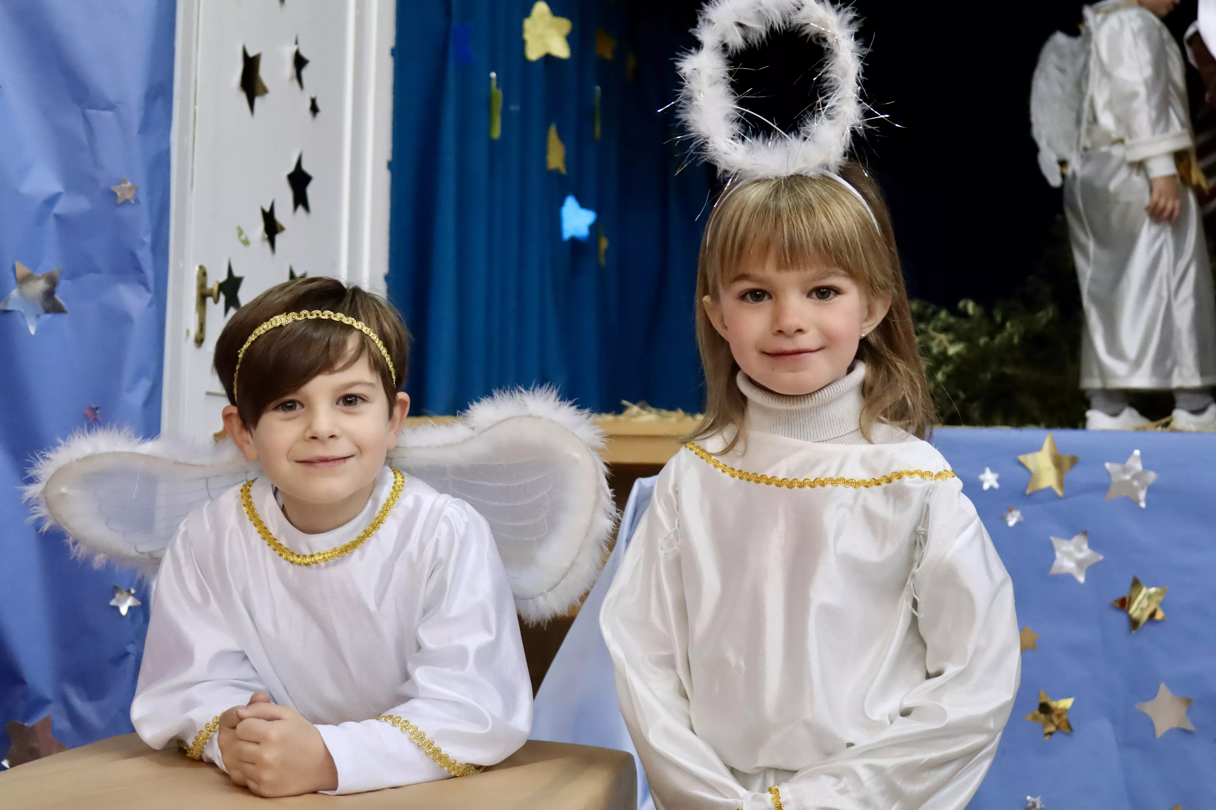 Belén Viviente en el colegio Antonio Machado