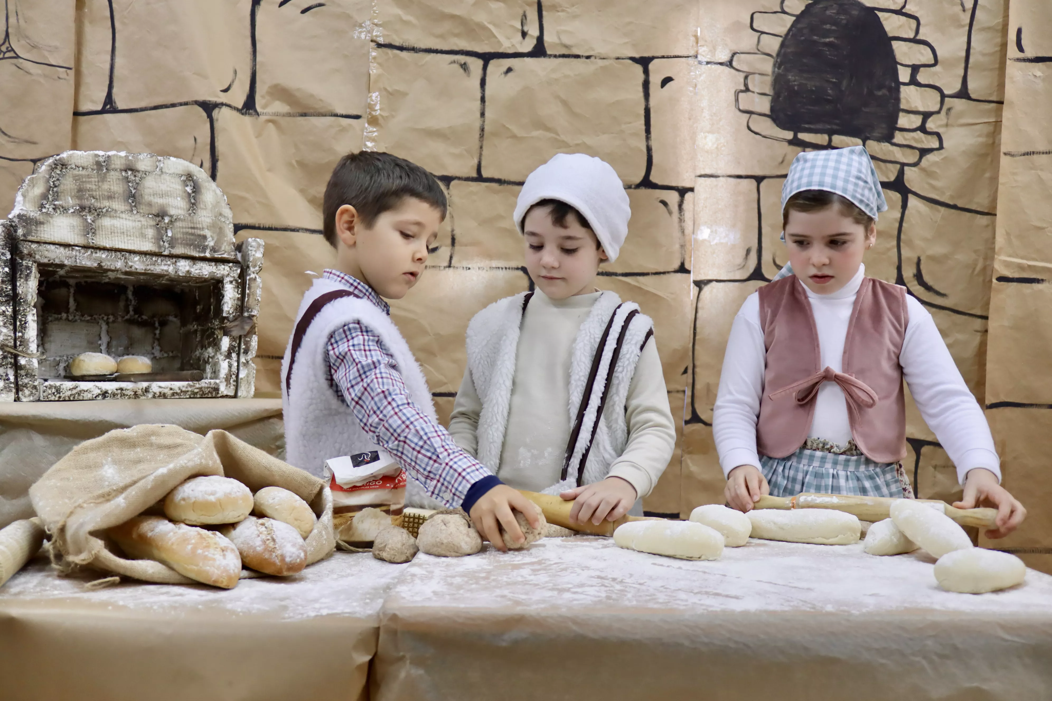 Belén Viviente en el colegio Antonio Machado
