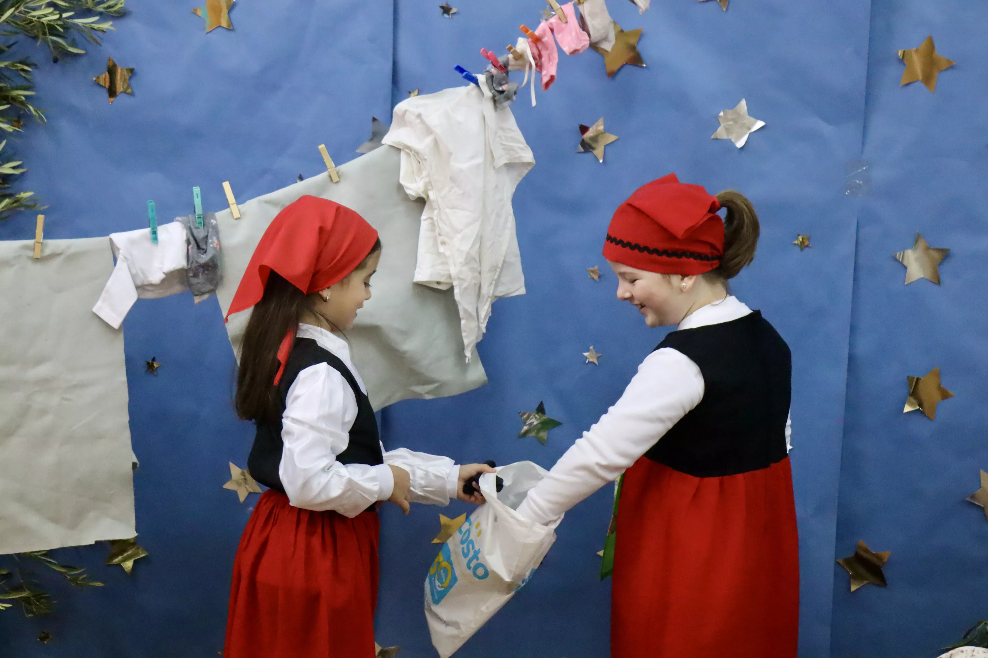 Belén Viviente en el colegio Antonio Machado