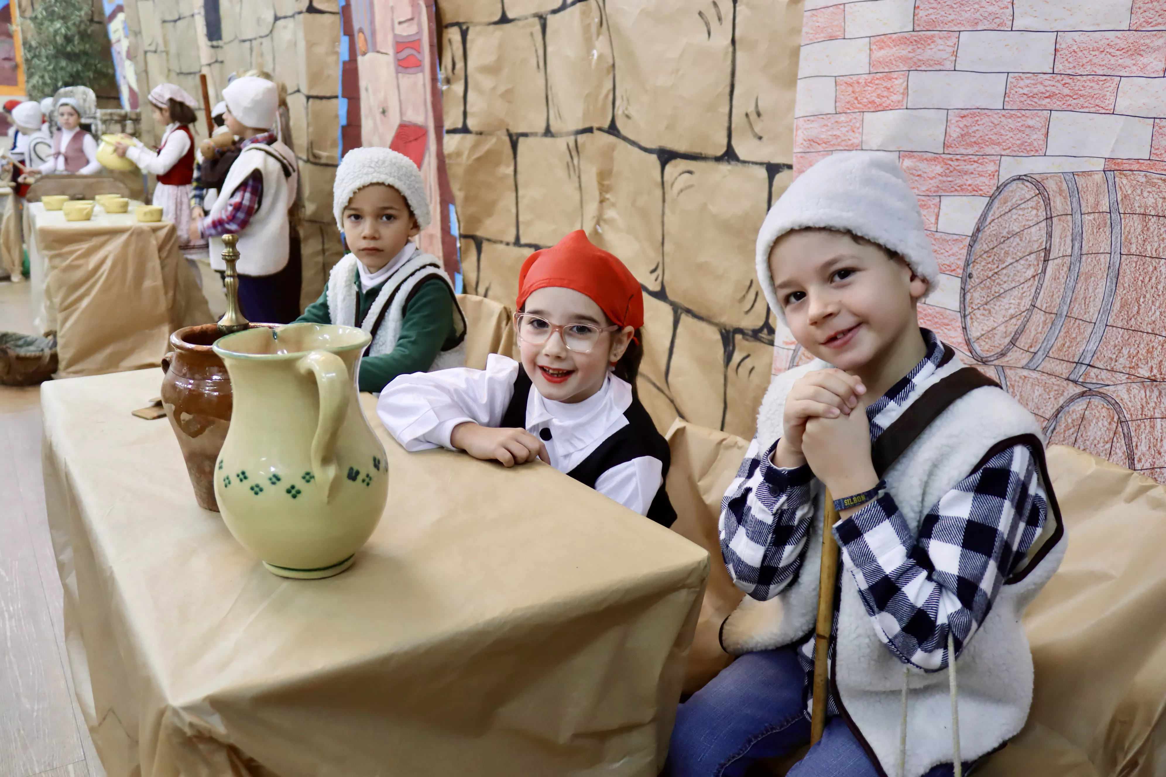 Belén Viviente en el colegio Antonio Machado