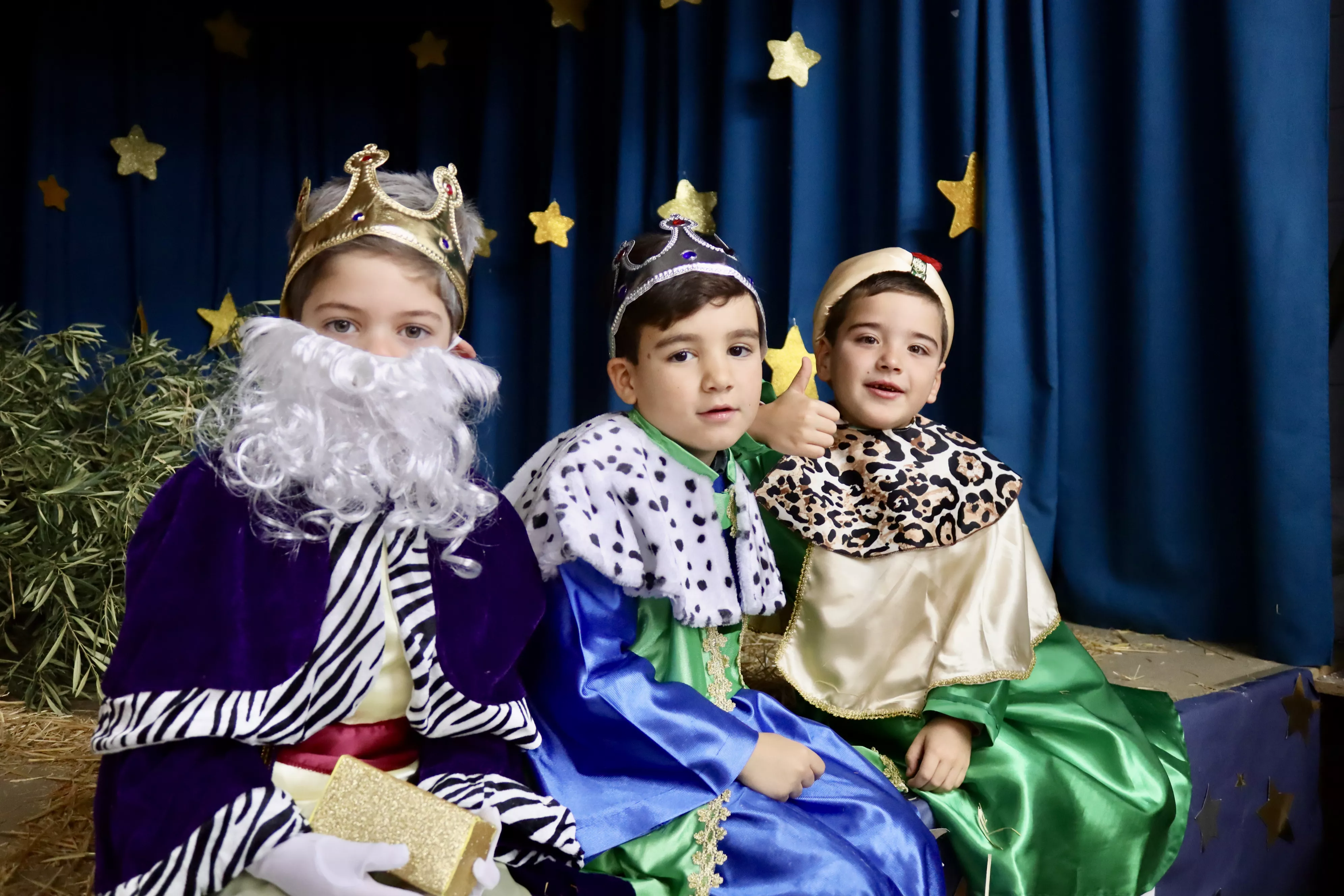 Belén Viviente en el colegio Antonio Machado