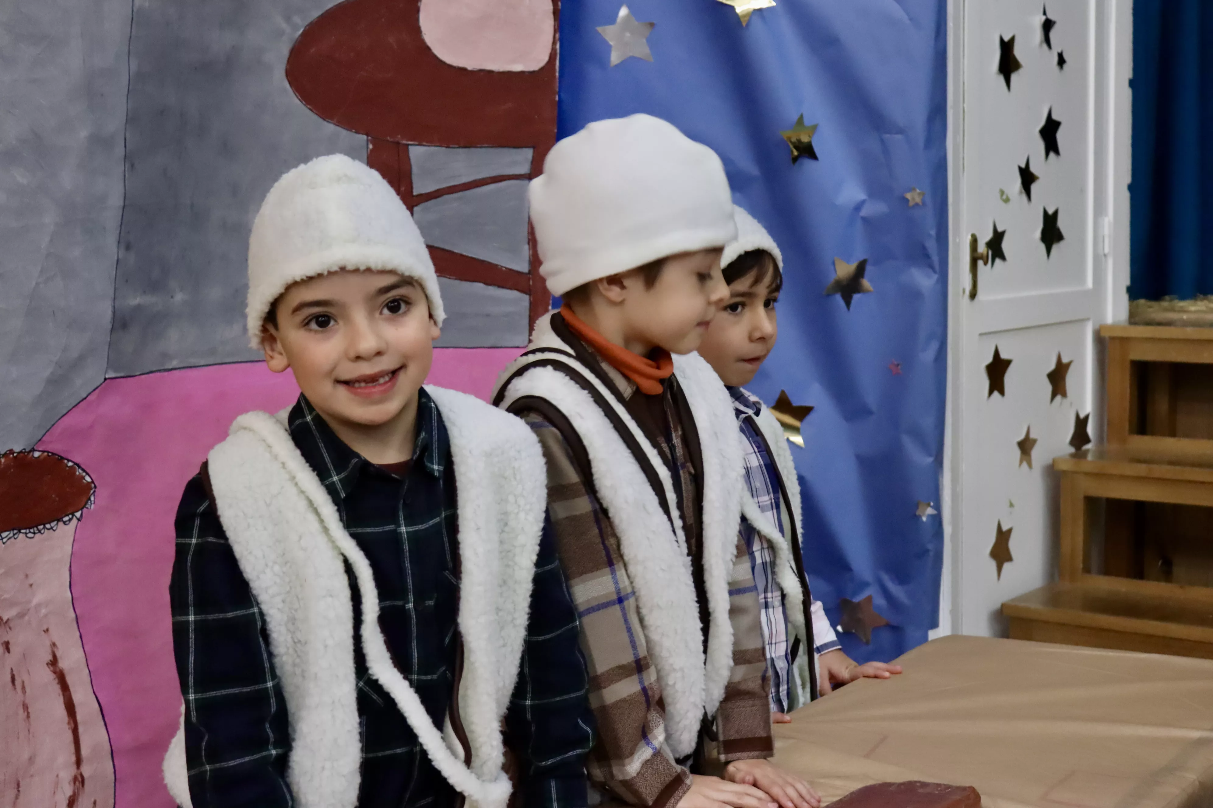 Belén Viviente en el colegio Antonio Machado