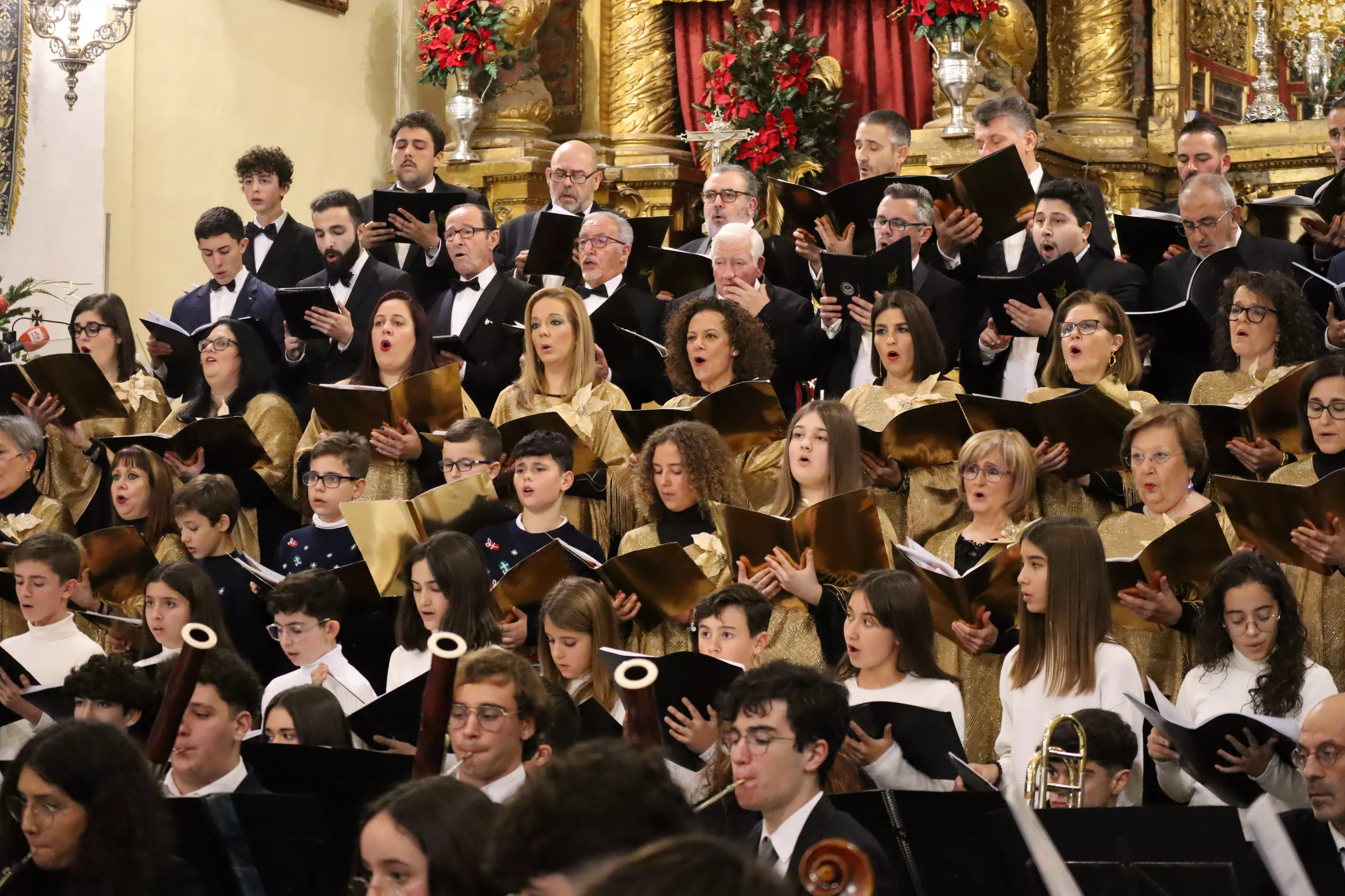 Concierto de Navidad Coral Lucentina, Aula de Coro y Orquesta del Conservatorio de Lucena