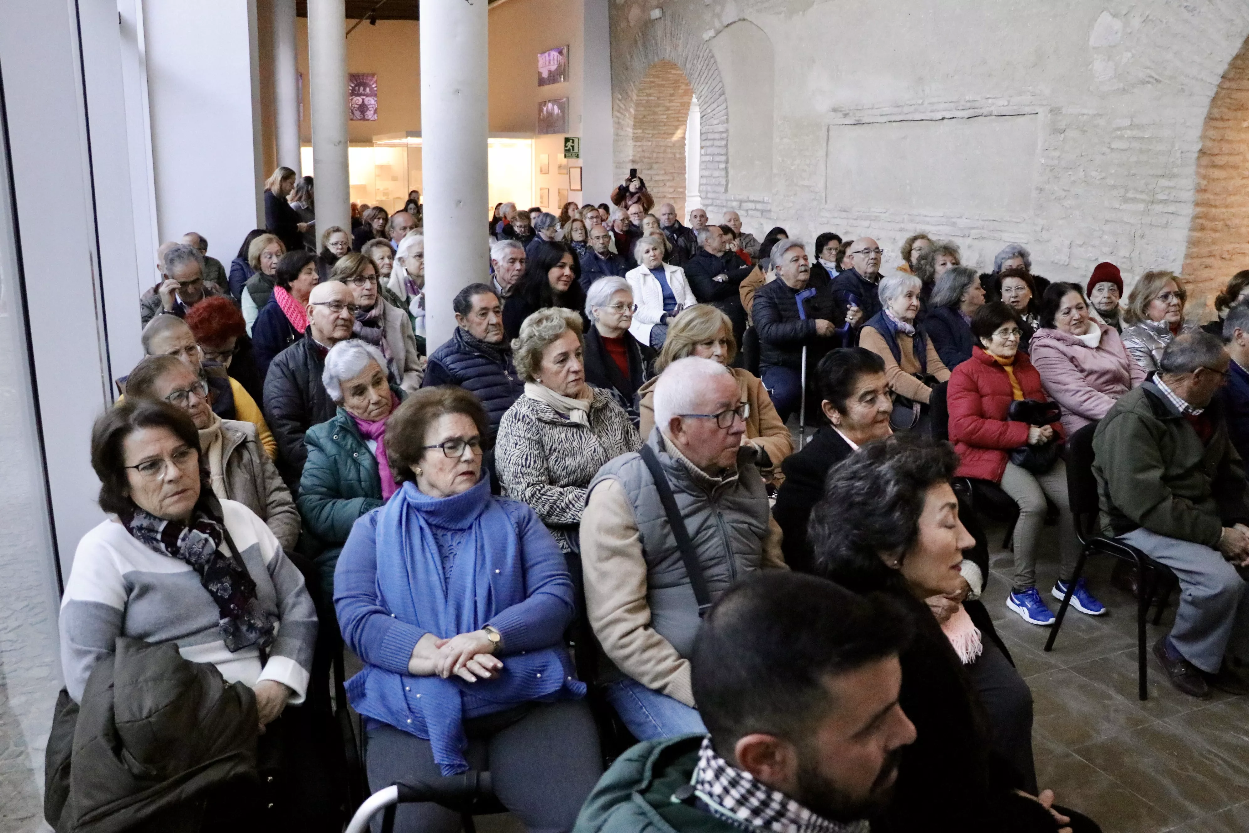 Asistentes al VI Encuentro de Mayores en Lucena
