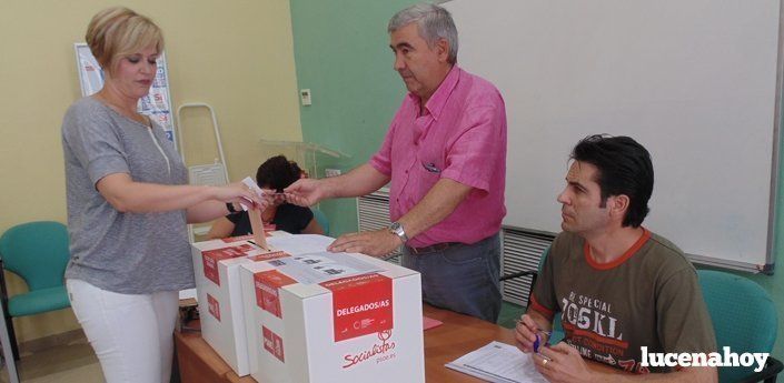  Pedro Sánchez también ganó en Lucena en las primarias del PSOE, con un 57,1% 