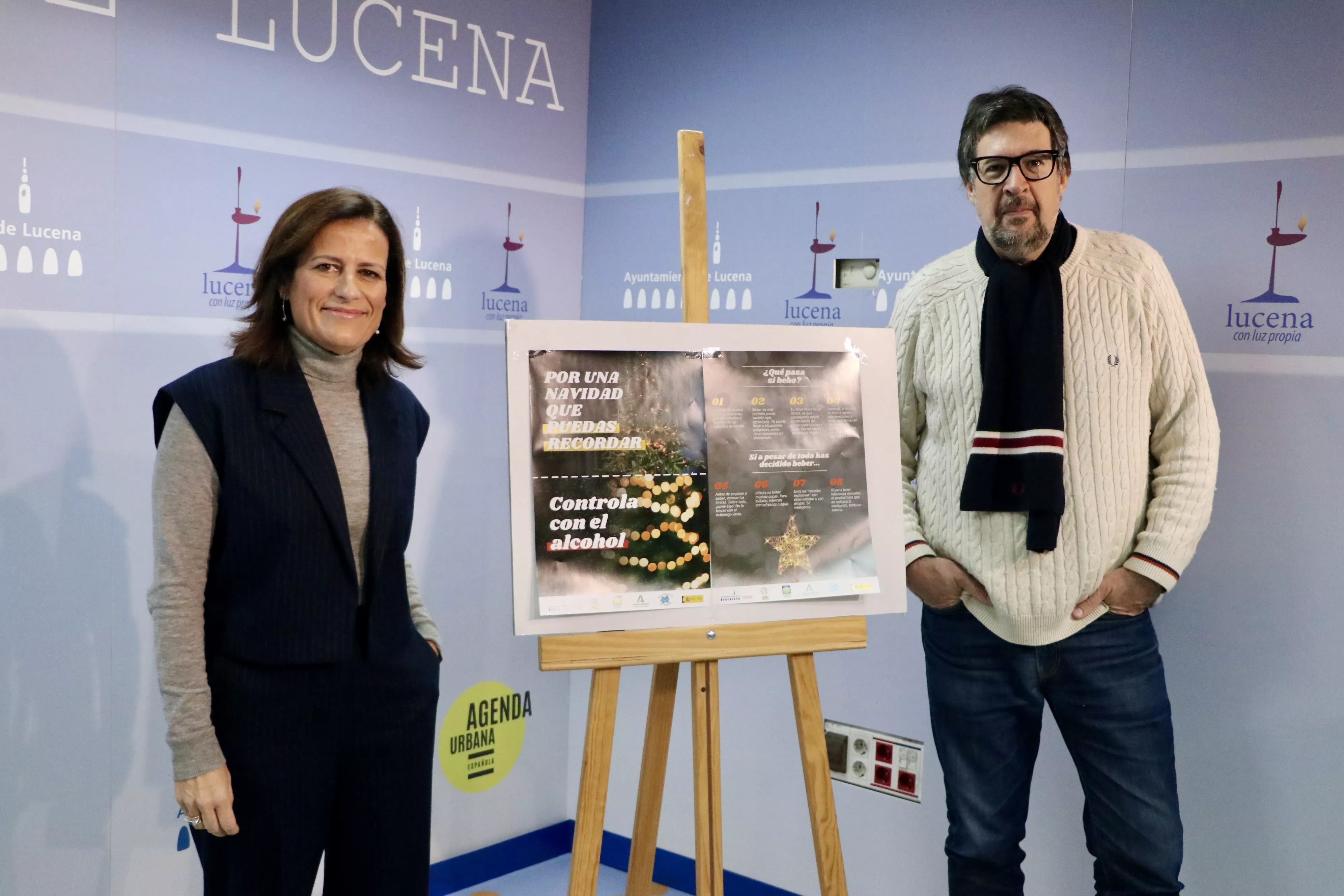 Presentación de la campaña "Por una Navidad que puedas recordar, controla con el alcohol"