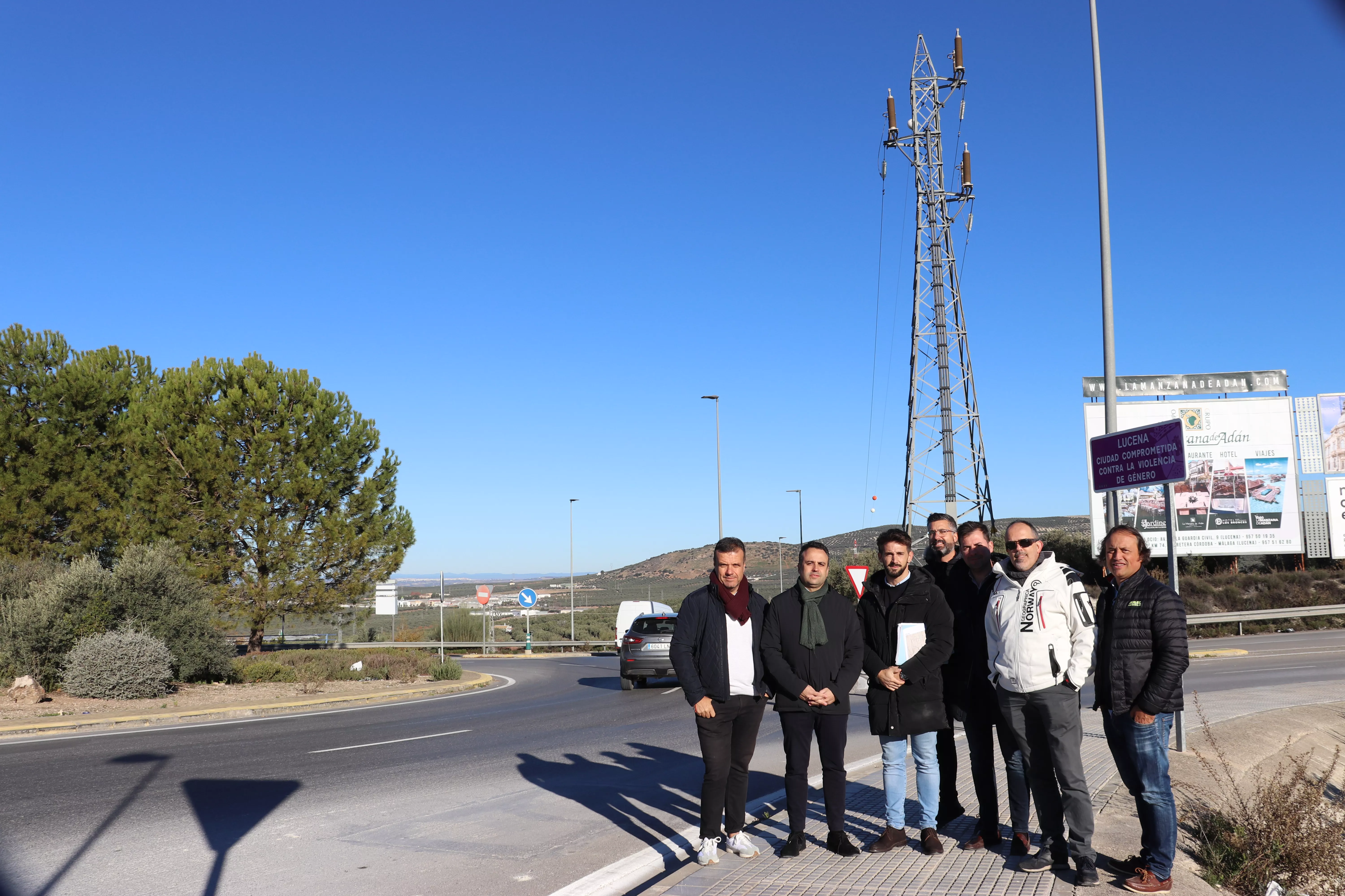 Firma acta de replanteo para el inicio de las obras por parte de Elecnor en diciembre de 2023