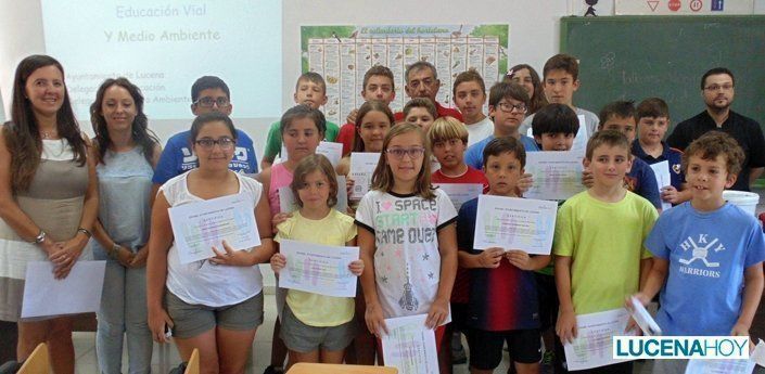  Medio centenar de niños combinan durante el mes de julio educación vial y medioambiente (fotos) 