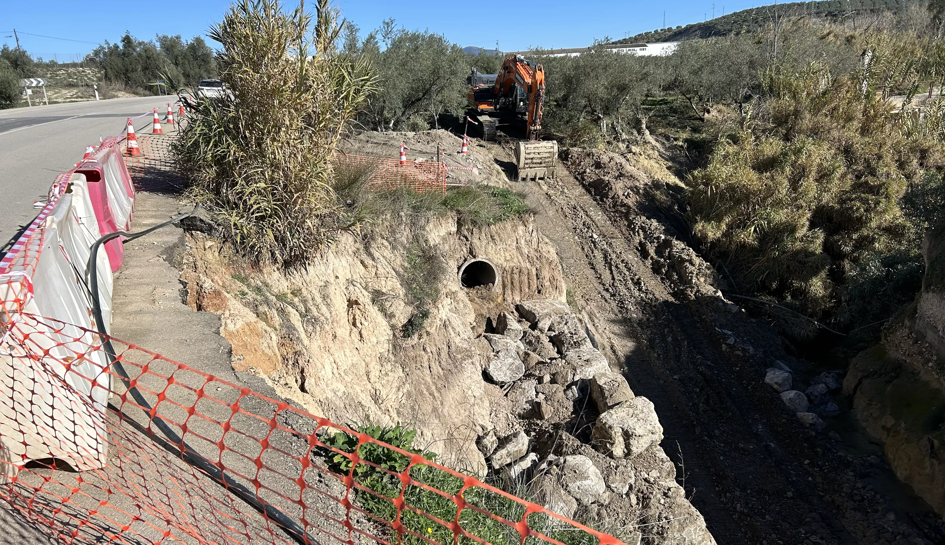 Obras que lleva a cabo Fomento en la A318