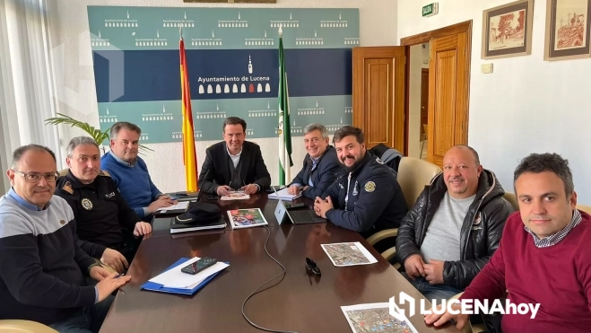 Reunión para la firma del acuerdo con la organización de la Vuelta Ciclista a Andalucía