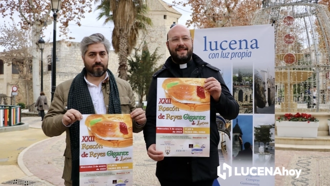 Presentación del XXII Roscón de Reyes Gigante de Lucena Presentación del XXII Roscón de Reyes Gigante de Lucena