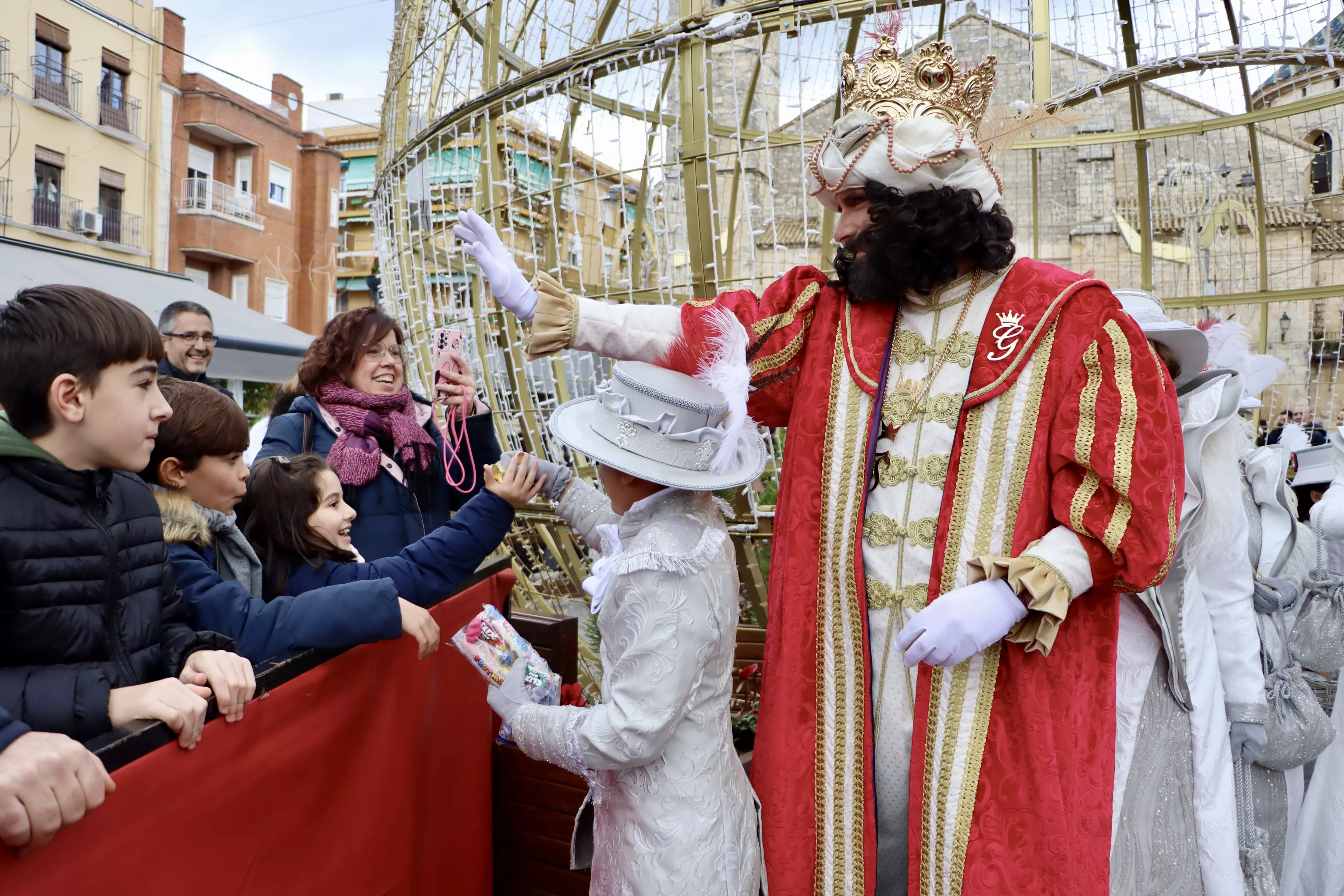 Adoración de los Reyes Magos al Niño Jesús