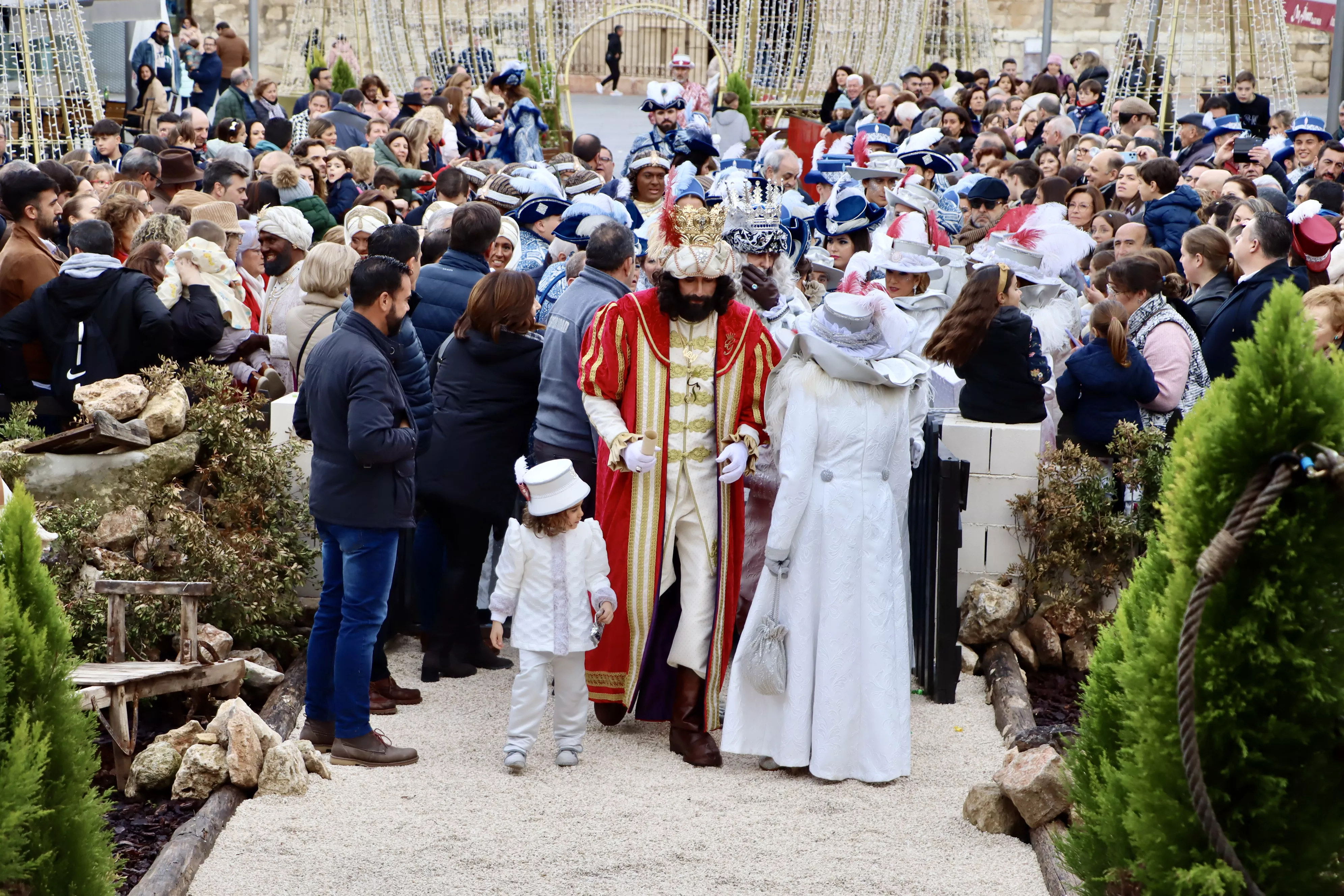 Adoración de los Reyes Magos al Niño Jesús