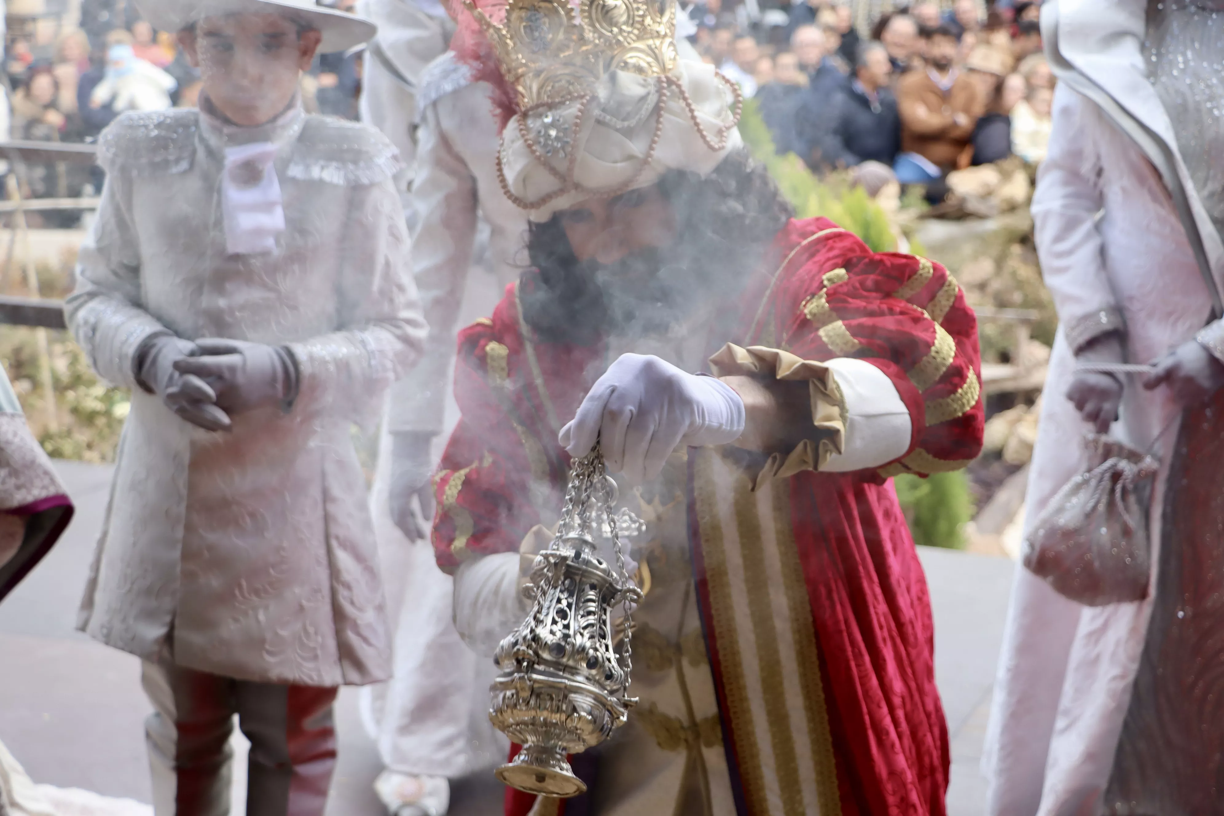 Adoración de los Reyes Magos al Niño Jesús