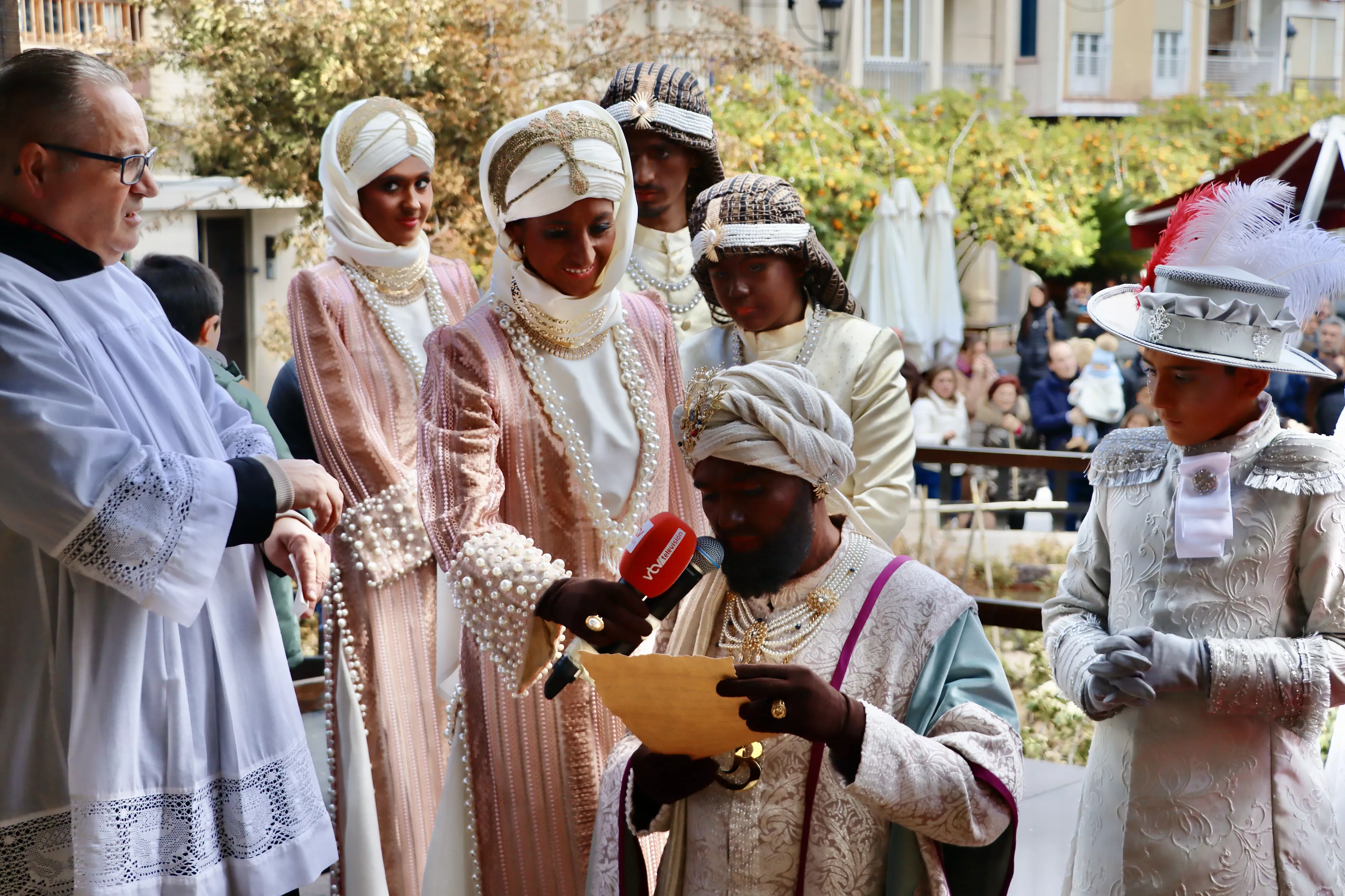 Adoración de los Reyes Magos al Niño Jesús