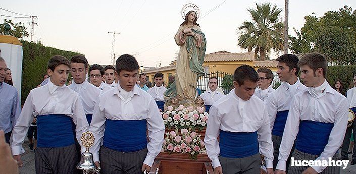  Una joven cuadrilla mandada por José Jiménez Beato procesiona a la Virgen de Las Vegas (fotos) 