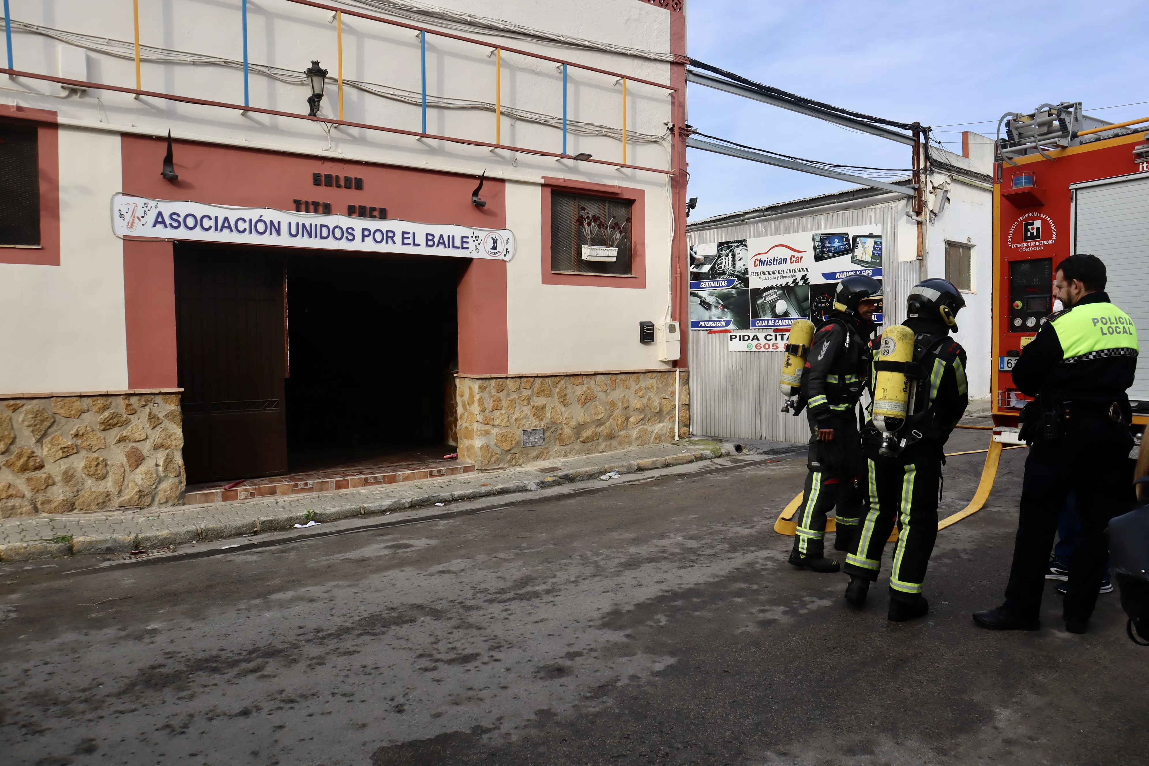 Incendio Vereda de Castro. Lucena