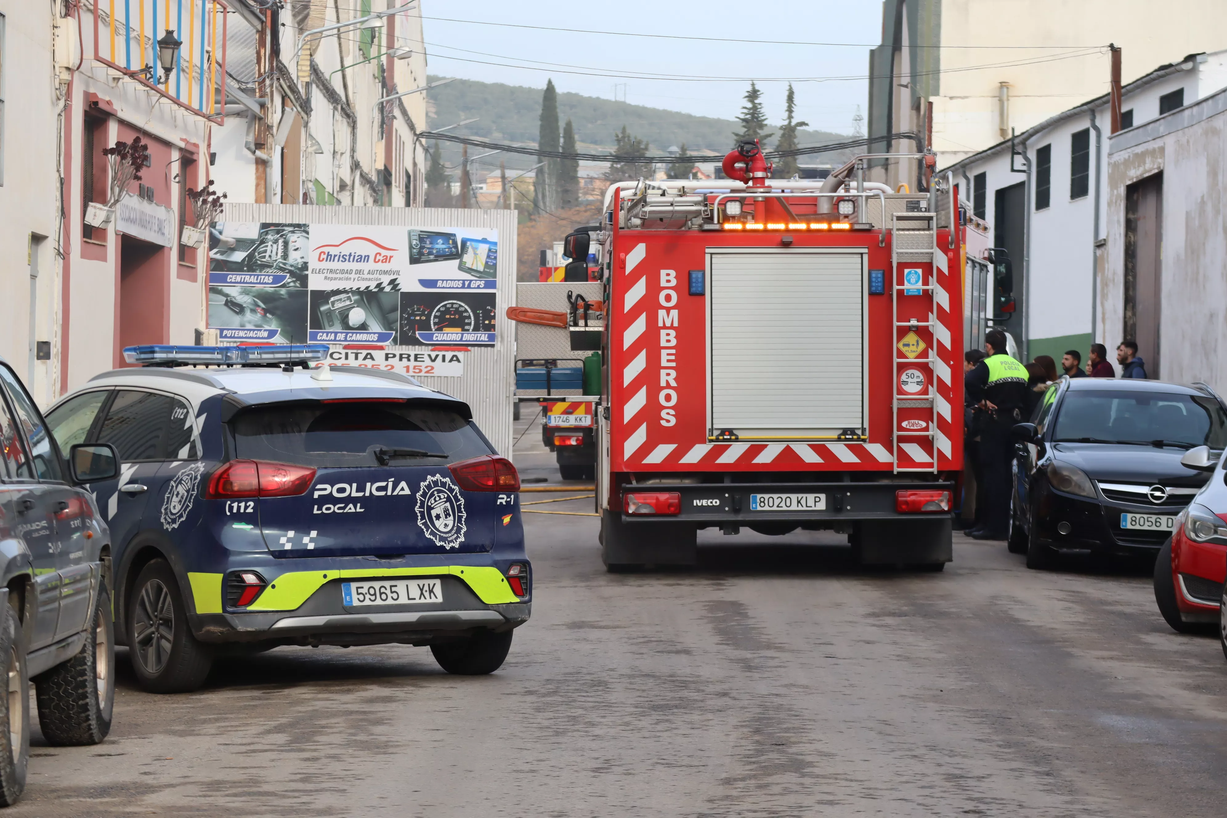 Incendio Vereda de Castro. Lucena