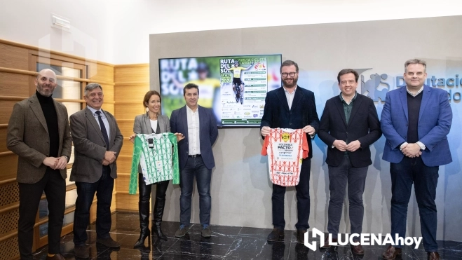 Presentación de laVuelta Ciclista a Andalucía en la Diputación Provincial de Córdoba