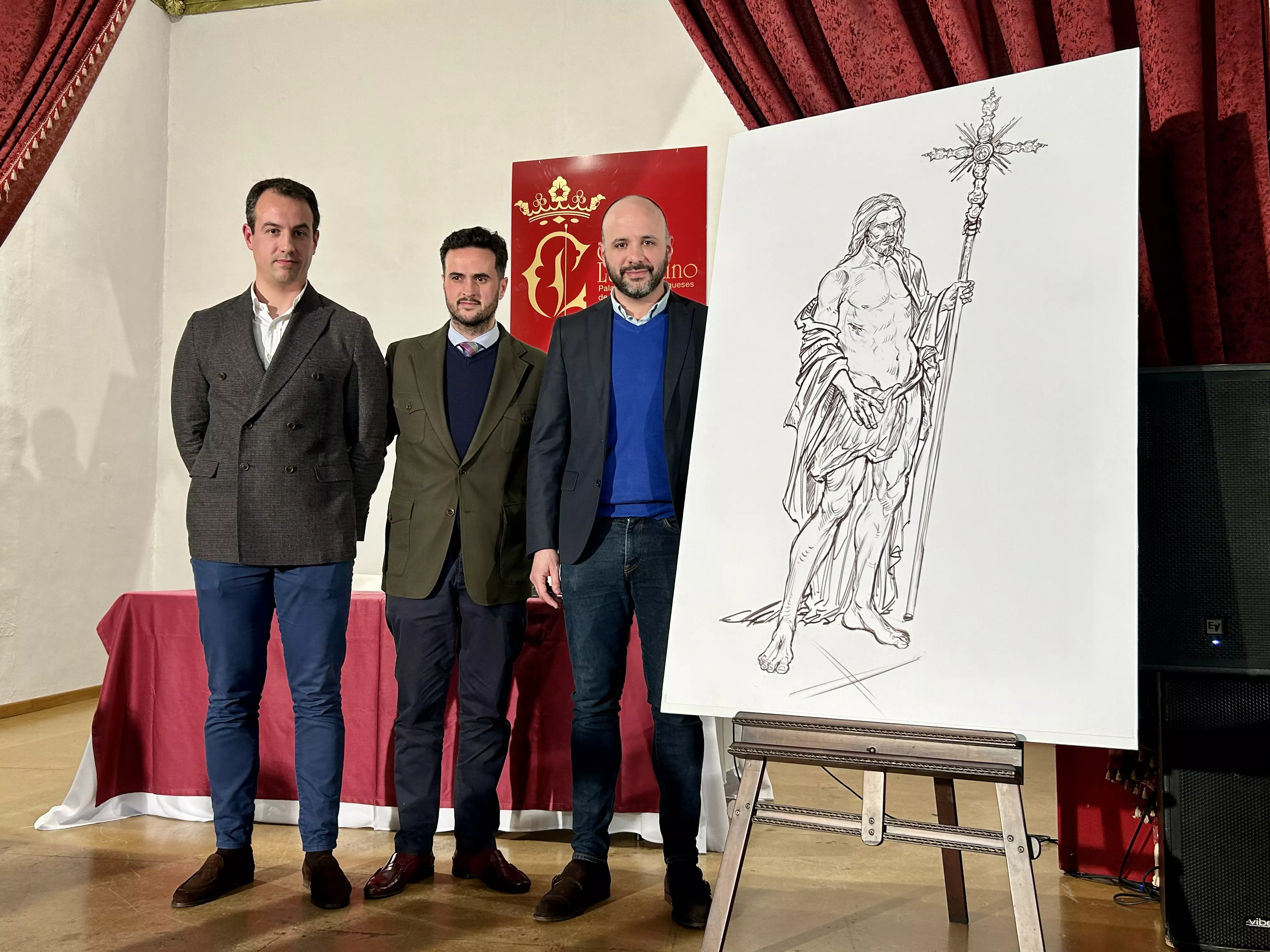 Presentación boceto nueva imagen de Ntro. Padre Jesús Resucitado