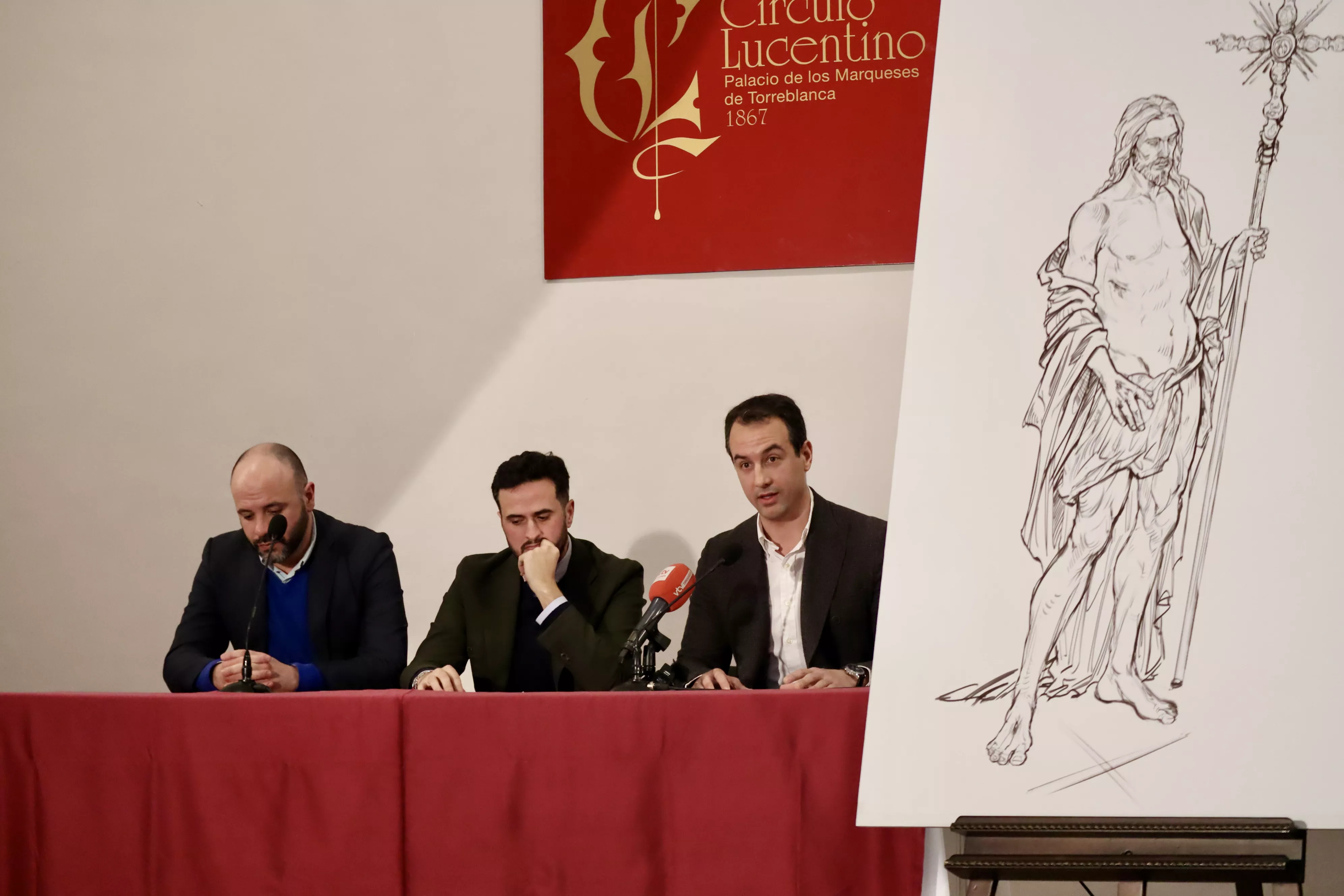 Presentación boceto nueva imagen de Ntro. Padre Jesús Resucitado