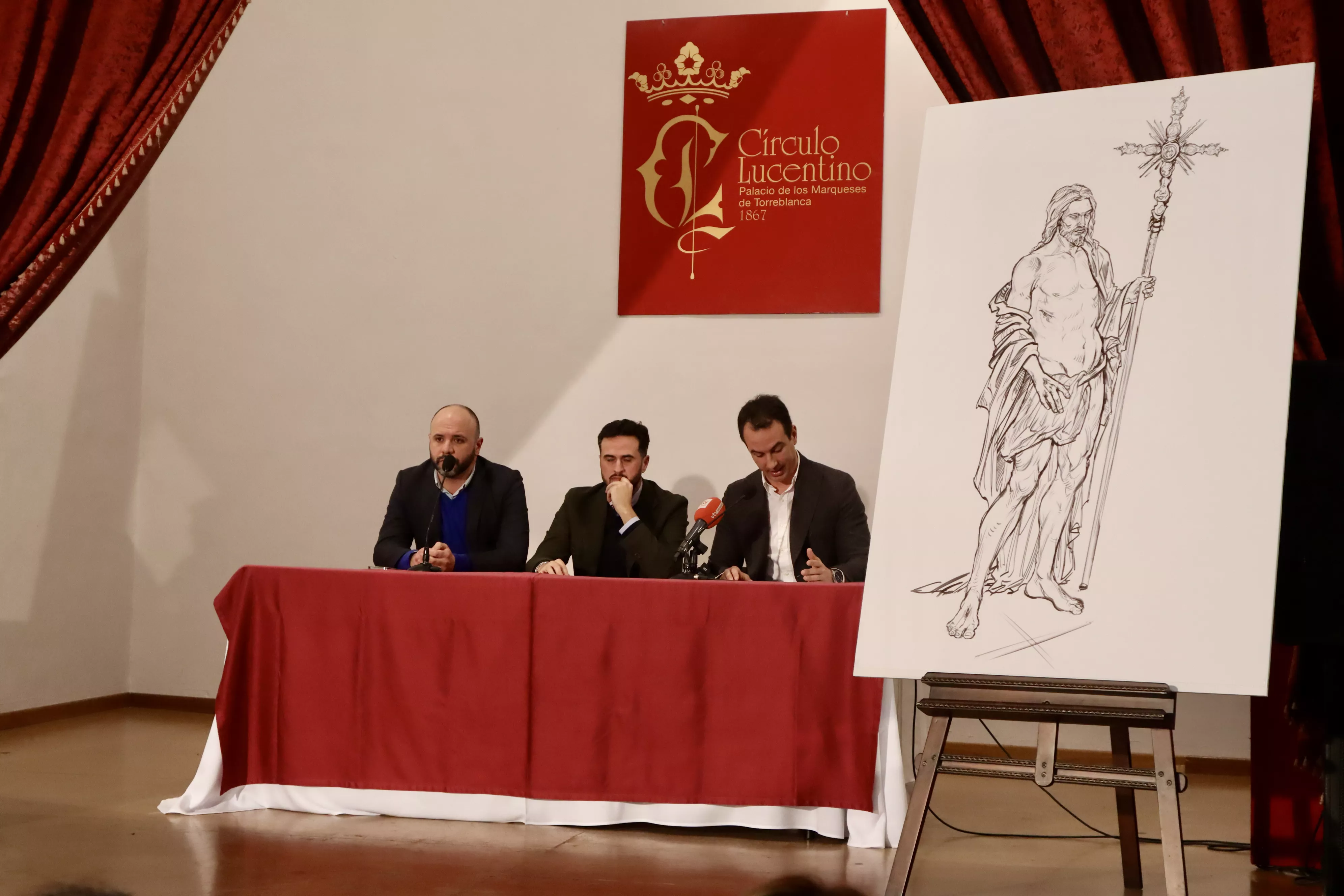 Presentación boceto nueva imagen de Ntro. Padre Jesús Resucitado