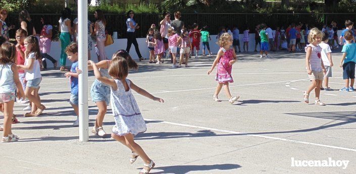  4.500 alumnos inician el curso escolar en Lucena 