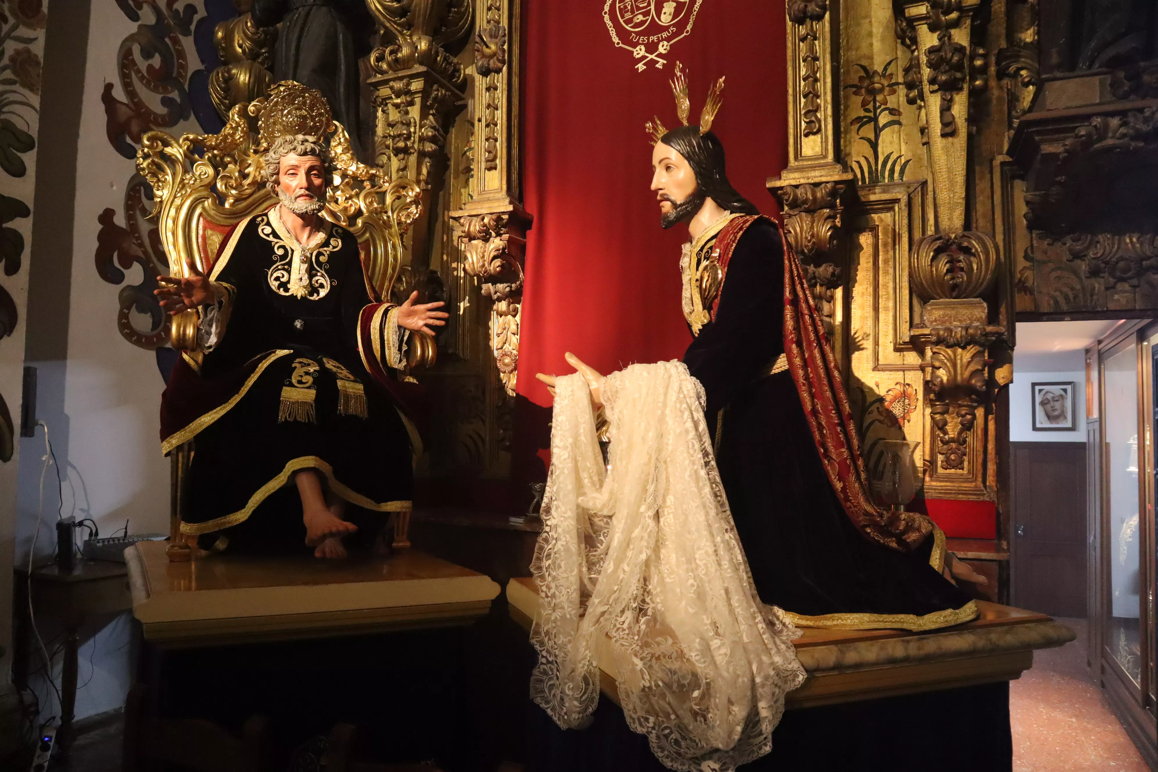 Presentación de la restauración y reposición al culto de Ntro. Padre Jesús en el Sagrado Lavatorio y San Pedro. 