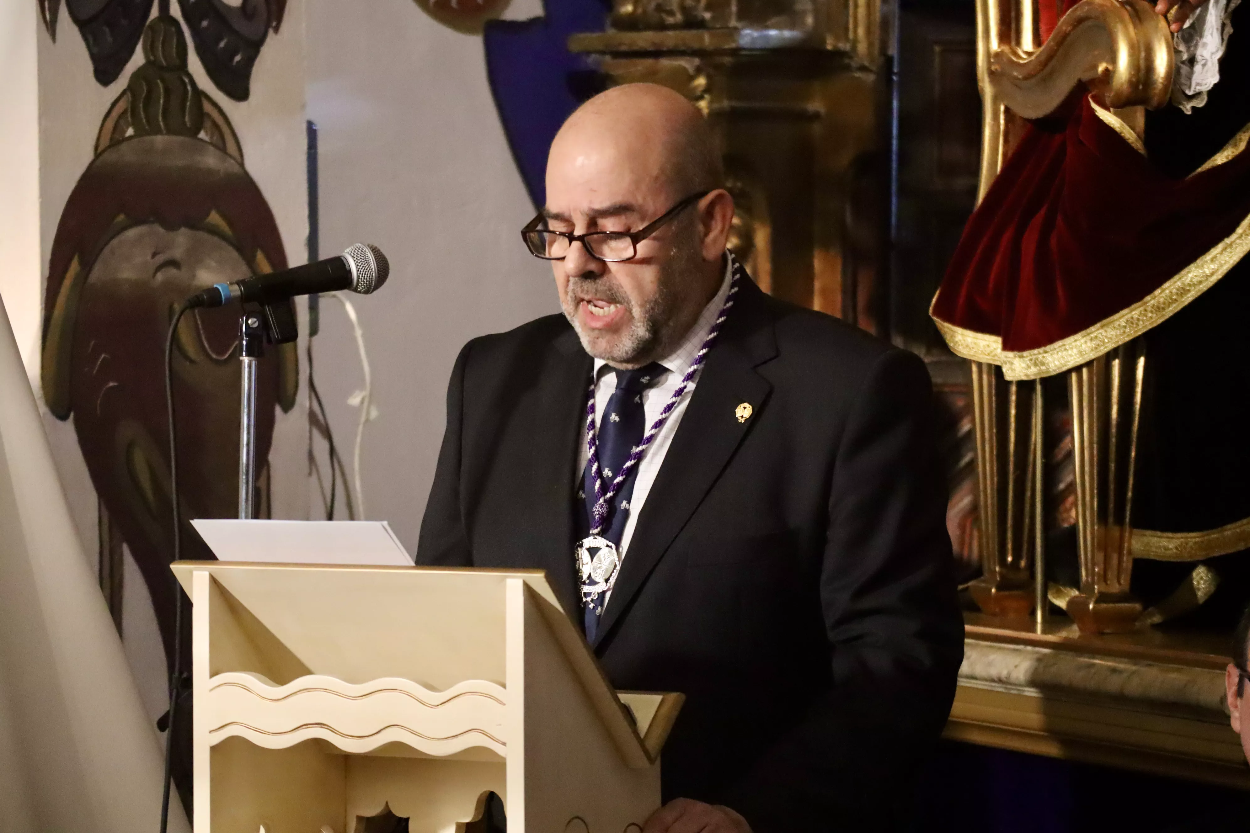 Presentación de la restauración y reposición al culto de Ntro. Padre Jesús en el Sagrado Lavatorio y San Pedro. 