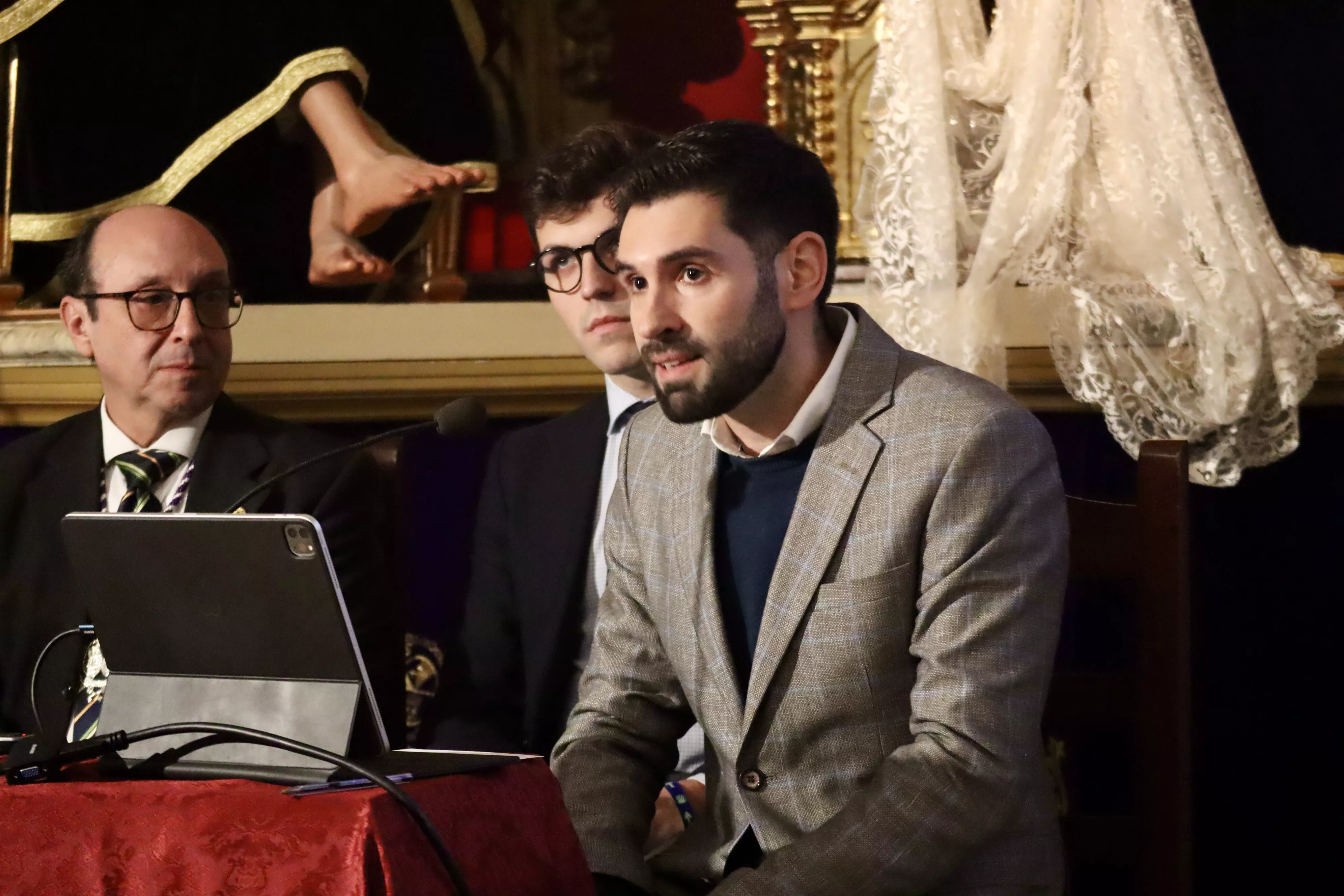 Presentación de la restauración y reposición al culto de Ntro. Padre Jesús en el Sagrado Lavatorio y San Pedro. 