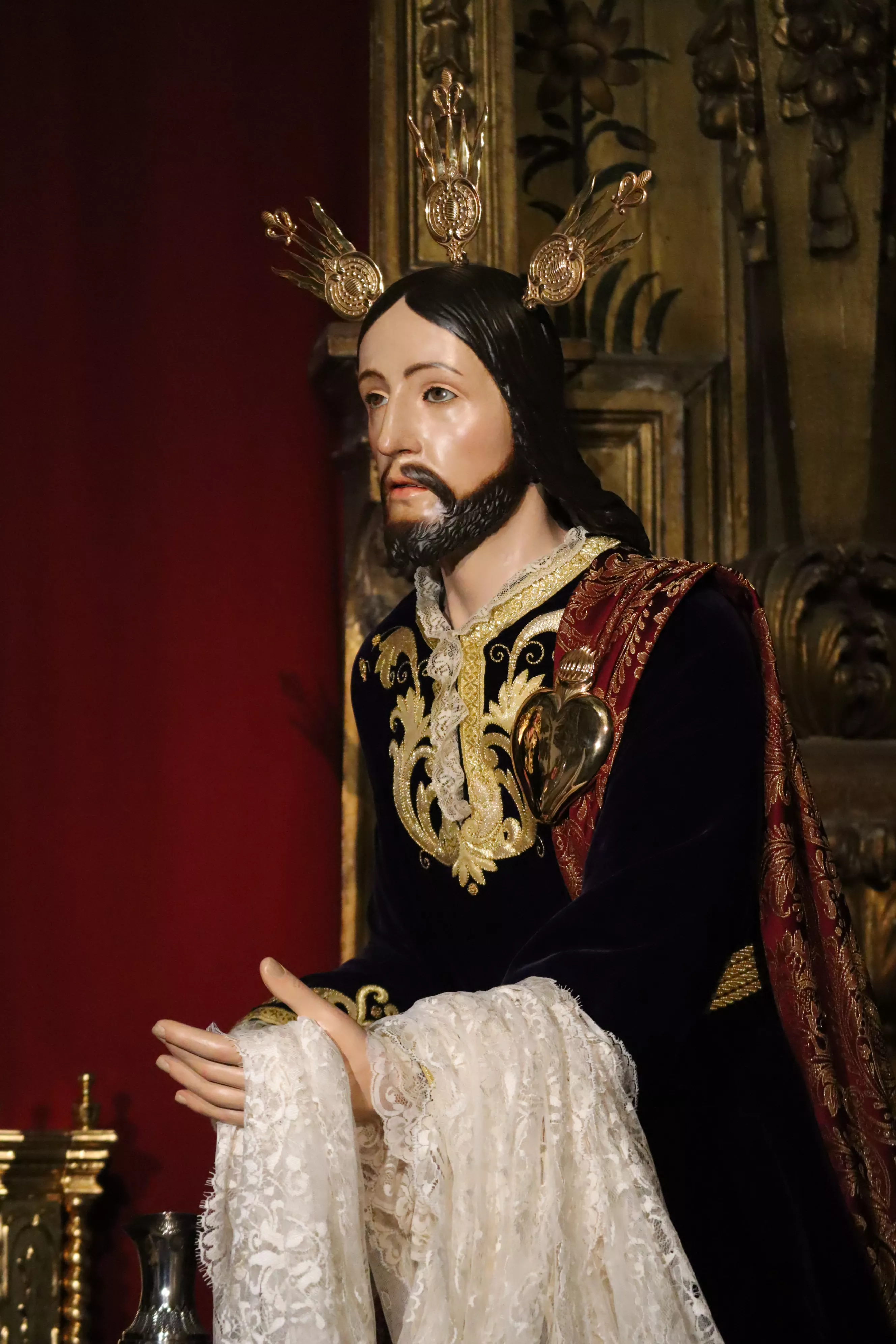 Presentación de la restauración y reposición al culto de Ntro. Padre Jesús en el Sagrado Lavatorio y San Pedro. Presentación de la restauración y reposición al culto de Ntro. Padre Jesús en el Sagrado Lavatorio y San Pedro.