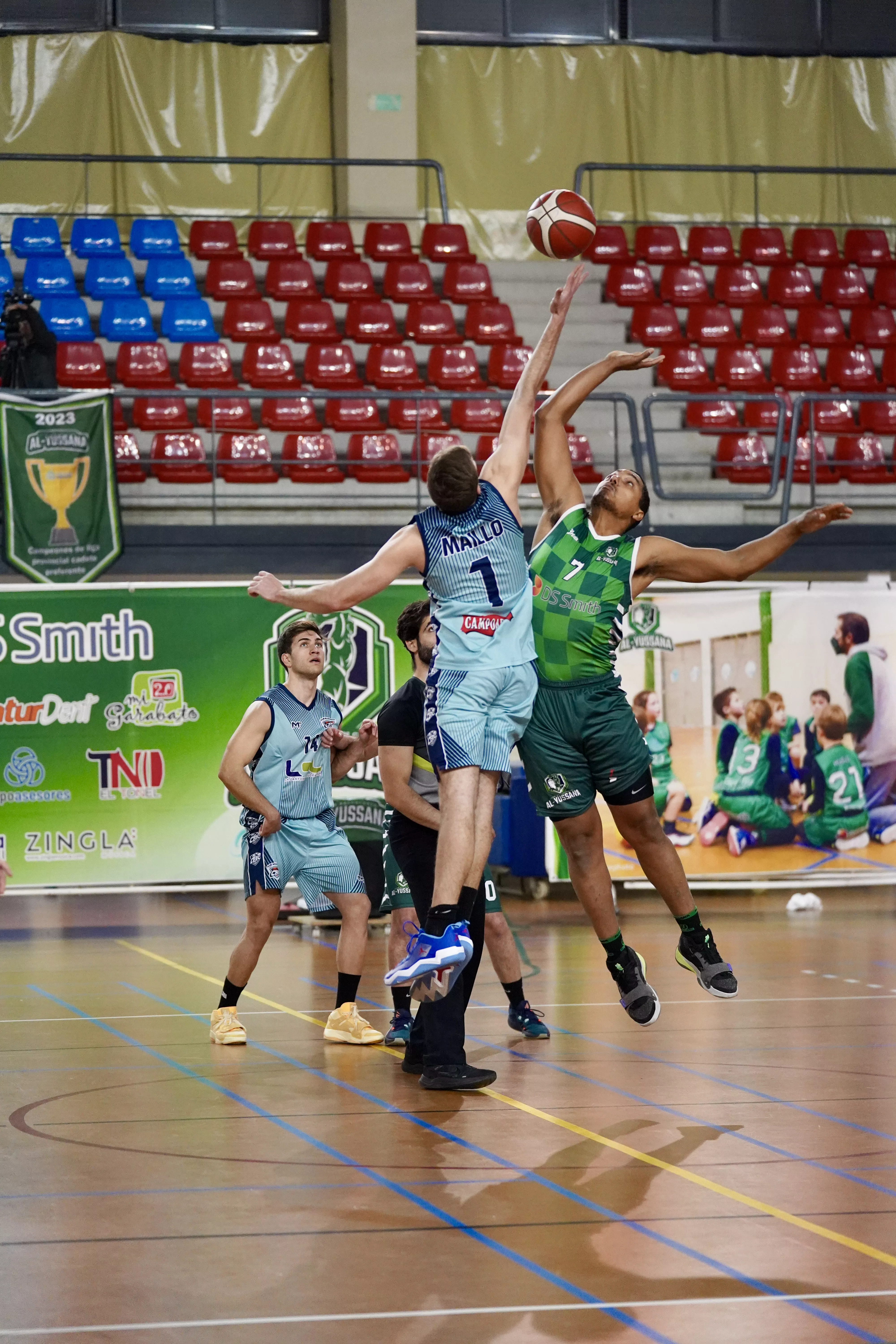 Partido Al-Yussana-CBL Baloncesto Lucena. Foto: Antonio Dávila