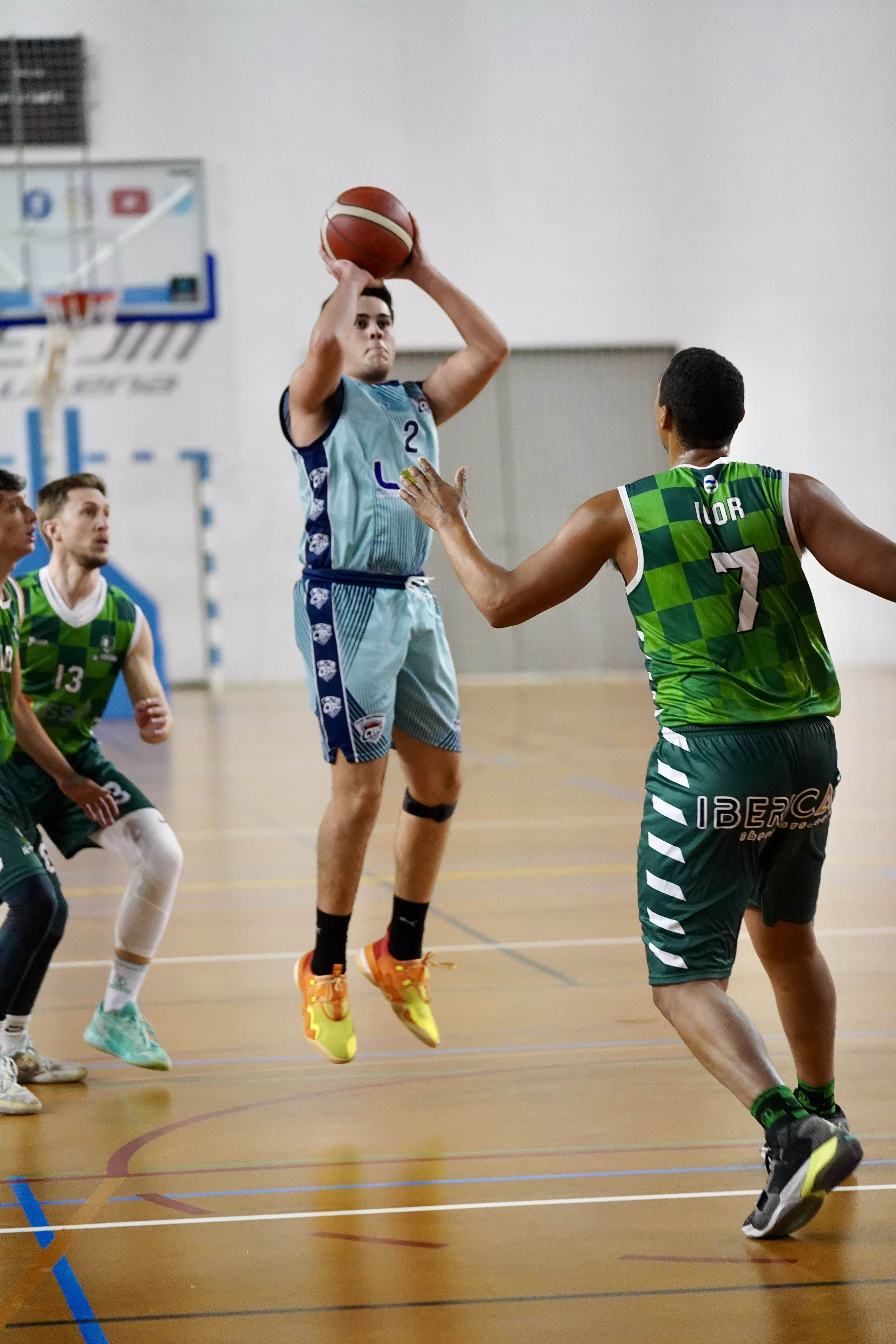 Partido Al-Yussana-CBL Baloncesto Lucena. Foto: Antonio Dávila