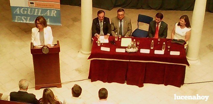  La delegada provincial de Educación inaugura el curso escolar de Secundaria en el IES Aguilar y Eslava de Cabra 