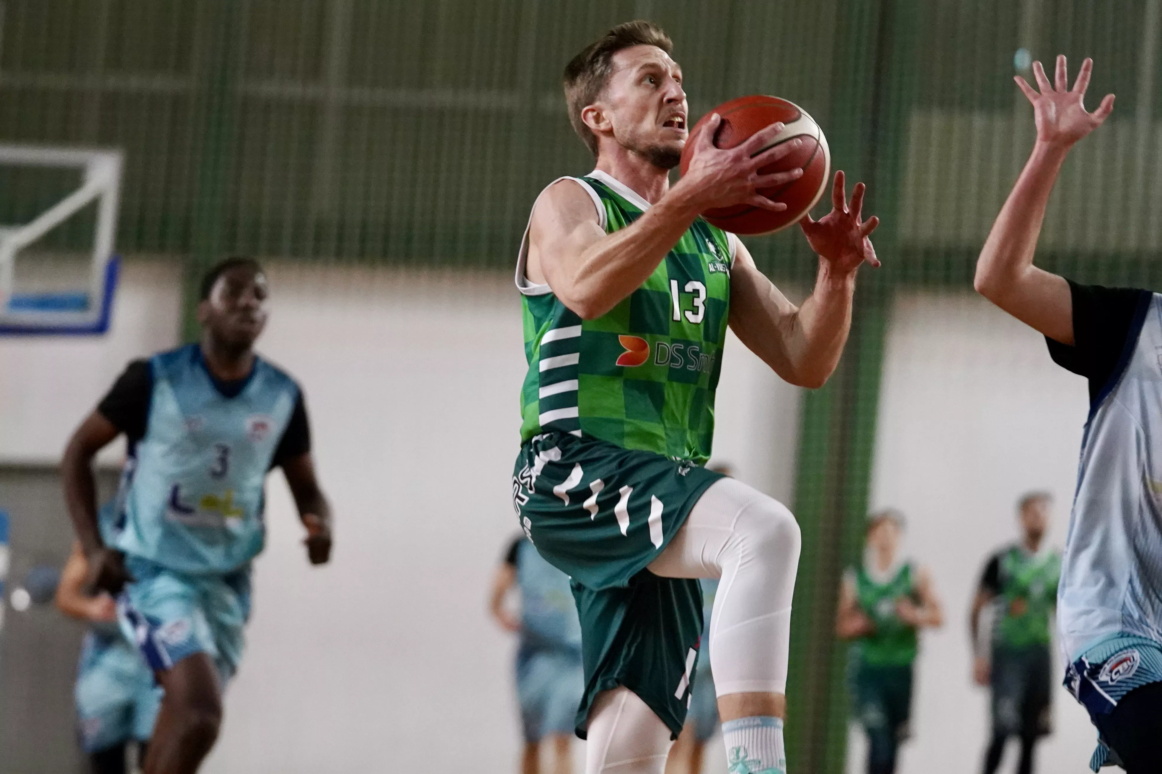 Partido Al-Yussana-CBL Baloncesto Lucena. Foto: Antonio Dávila