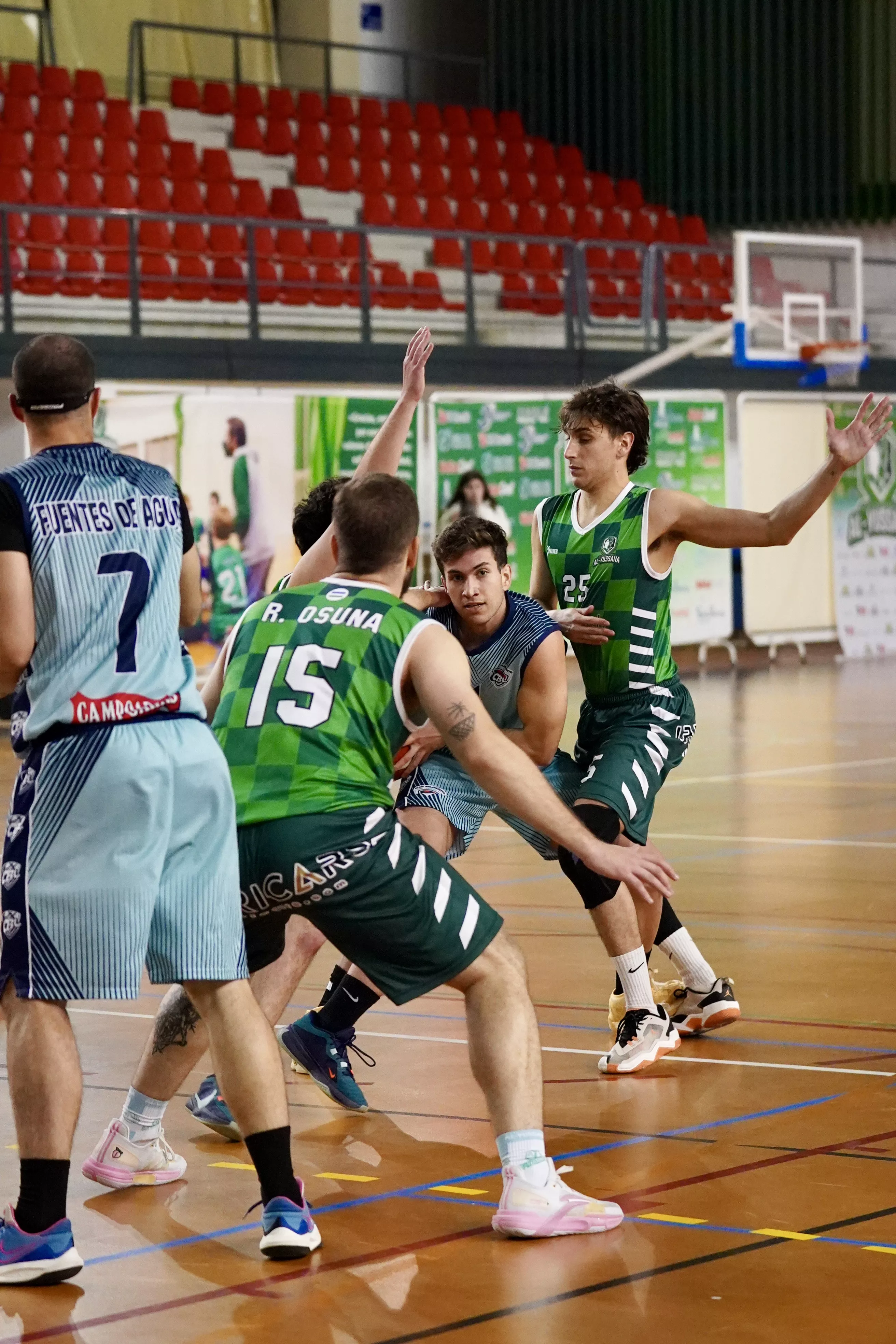 Partido Al-Yussana-CBL Baloncesto Lucena. Foto: Antonio Dávila