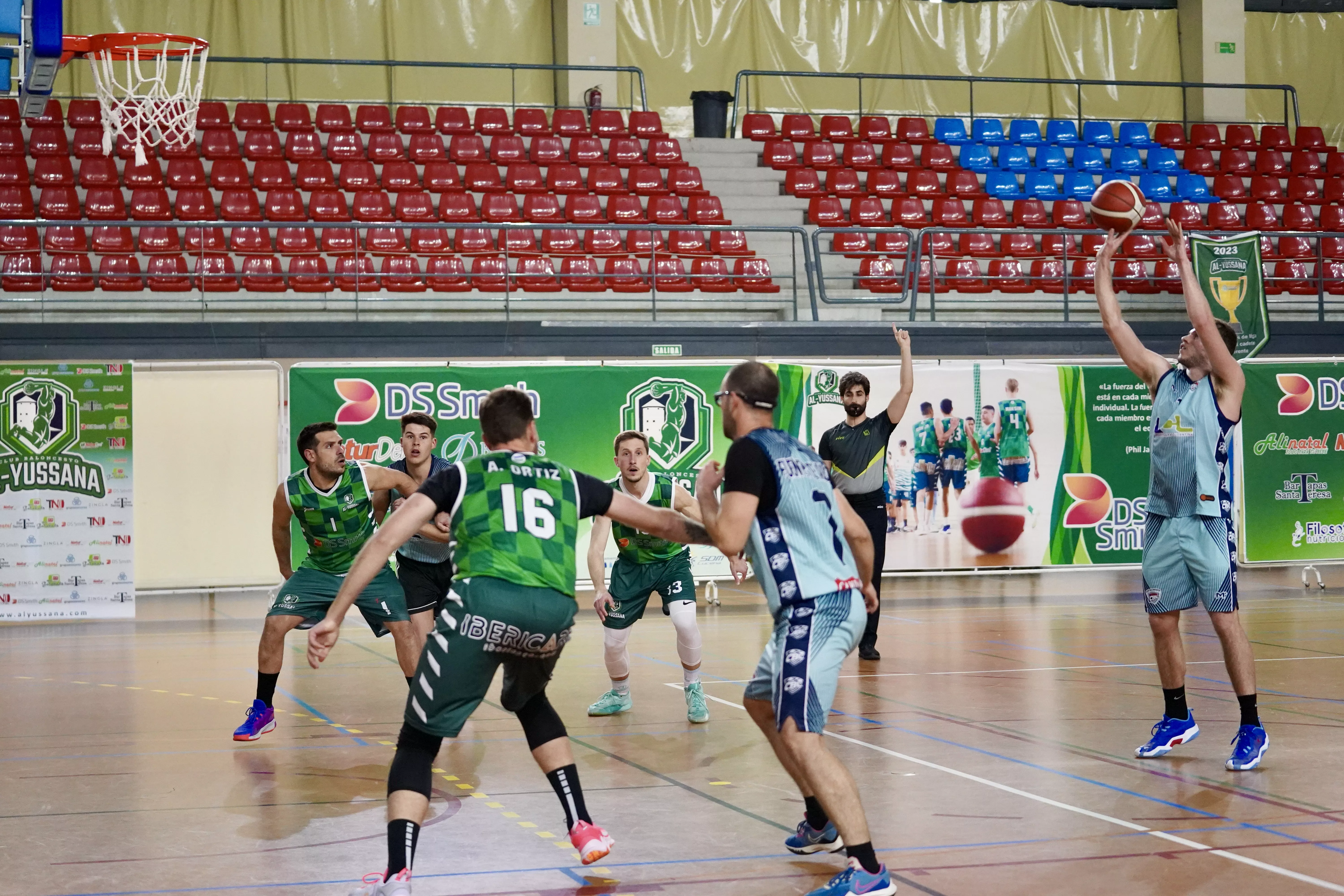 Partido Al-Yussana-CBL Baloncesto Lucena. Foto: Antonio Dávila