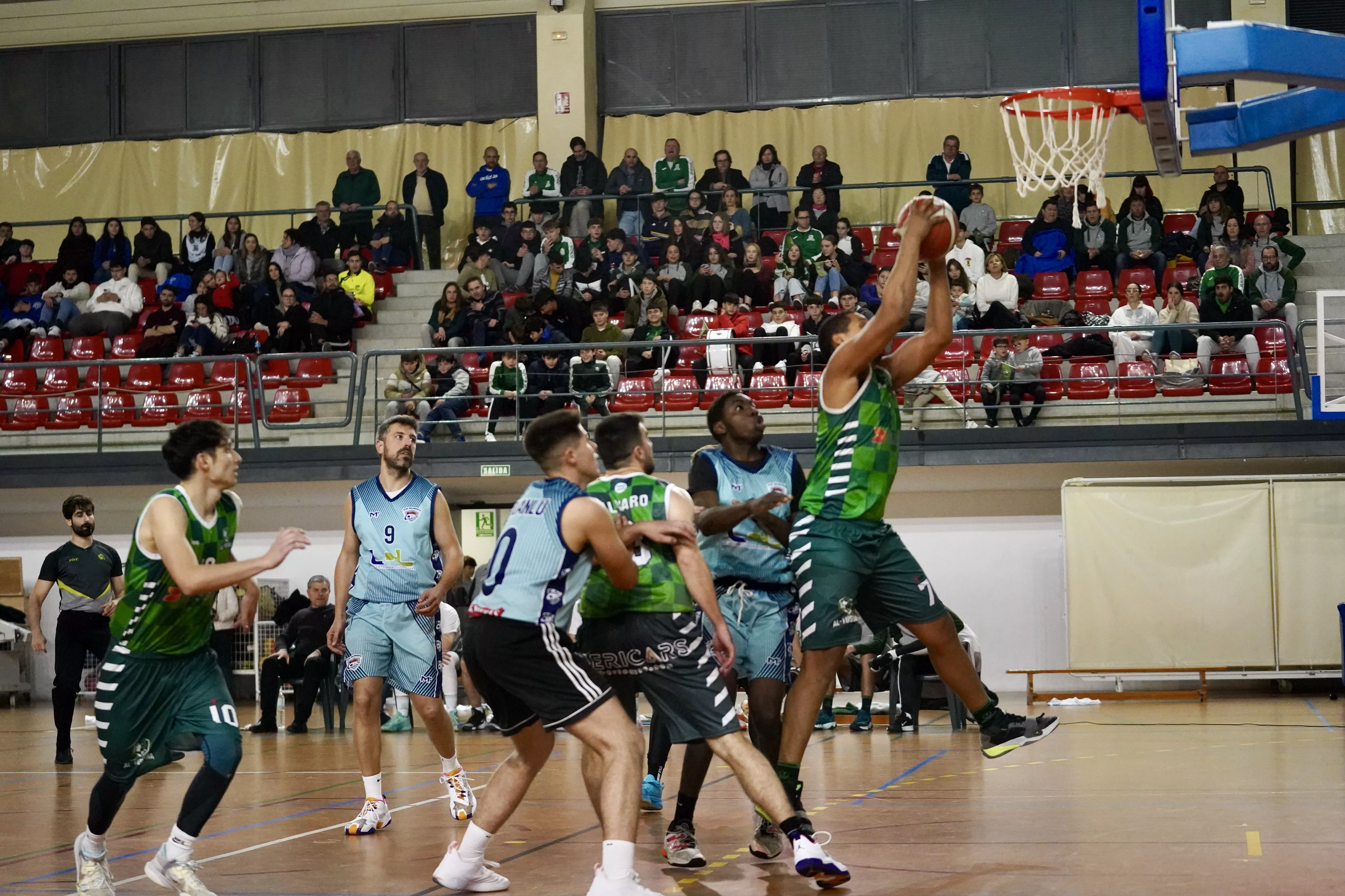 Partido Al-Yussana-CBL Baloncesto Lucena. Foto: Antonio Dávila