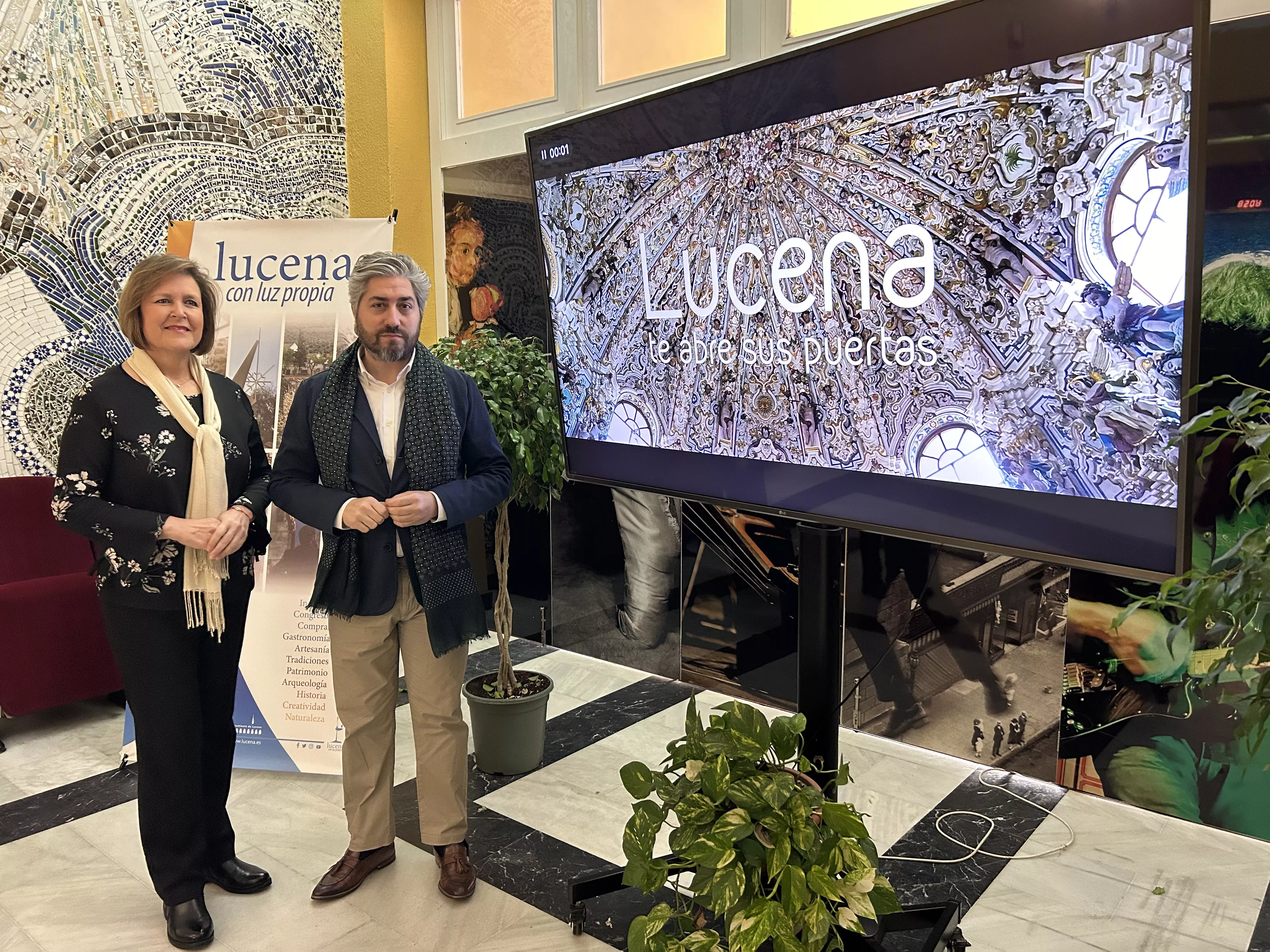 Presentación de las actividades de Lucena en FITUR