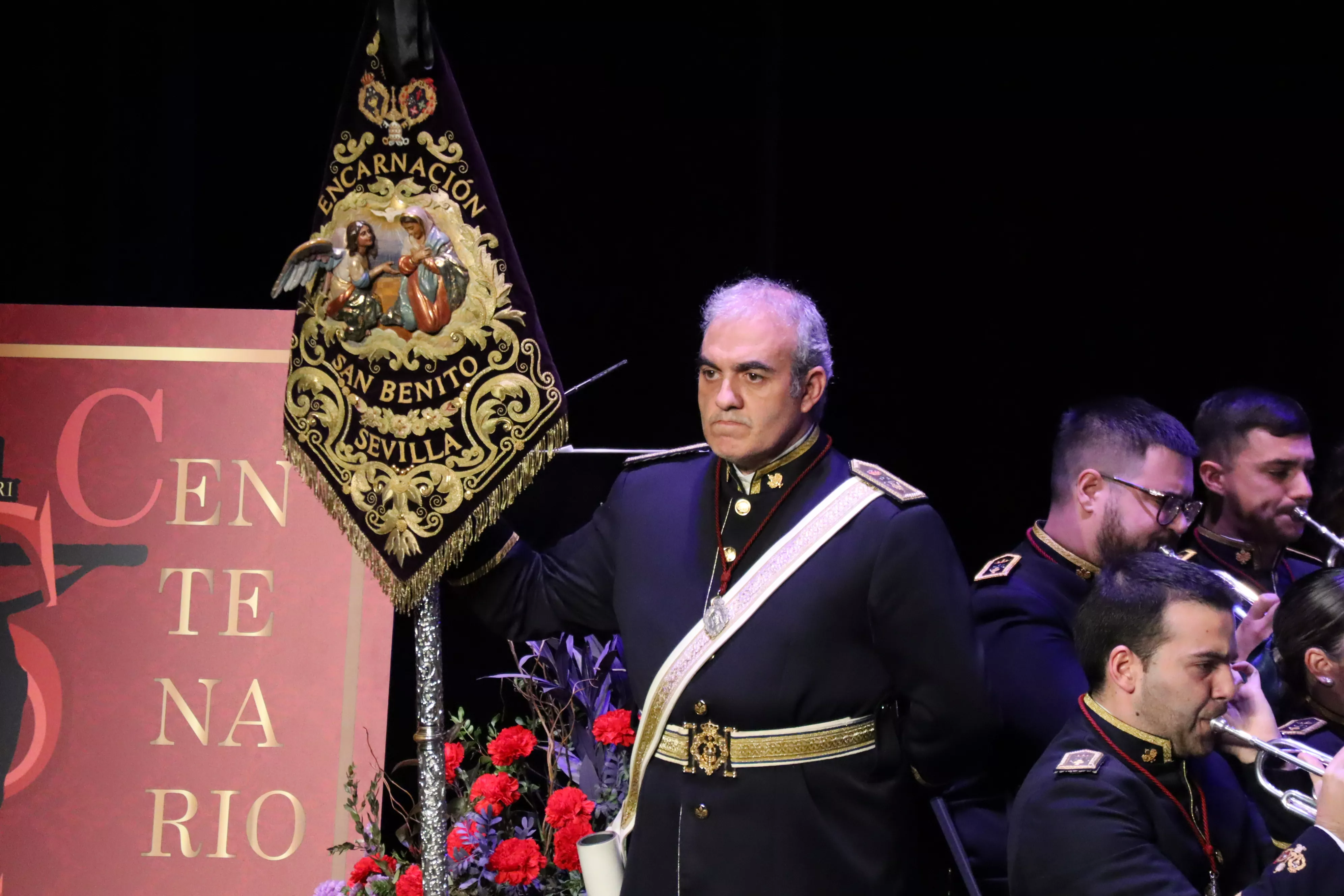 Concierto de Marchas Procesionales. Centenario de La Sangre. Agrupación Musical Ntra. Sra. de la Encarnación. Hermandad de San Benito. Sevilla Concierto de Marchas Procesionales. Centenario de La Sangre. Agrupación Musical Ntra. Sra. de la Encarnación. Hermandad de San Benito. Sevilla
