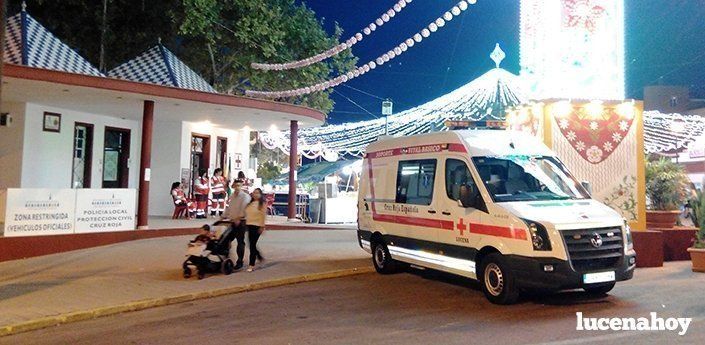  Cruz Roja atendió a 42 personas durante la pasada Feria del Valle, de las que 11 fueron derivadas al centro de salud 