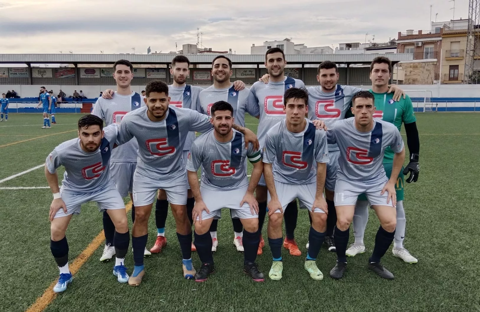 Alineación del CD Lucecor frente al Villafranca CF