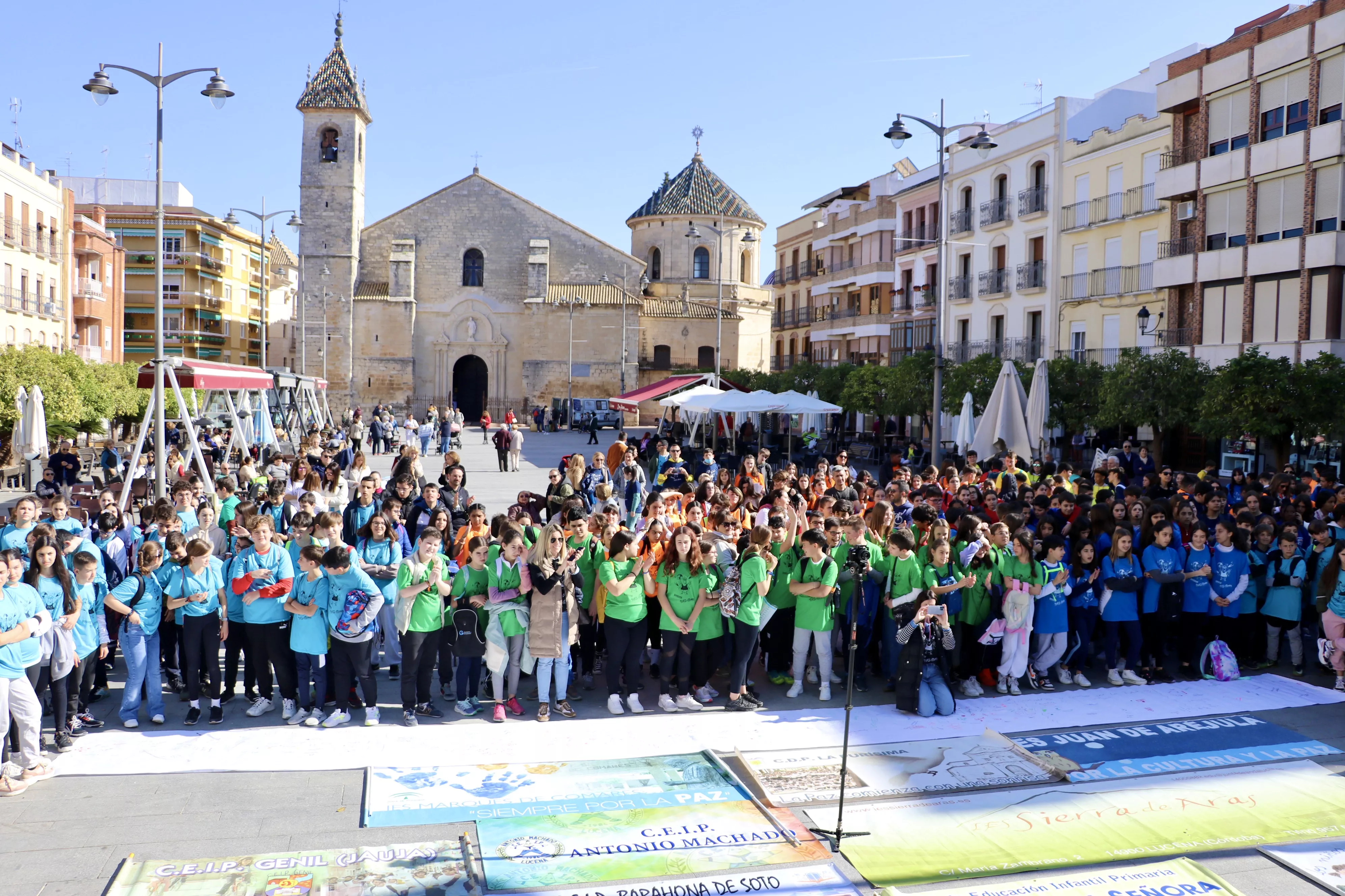 Yincana de la Paz en Lucena