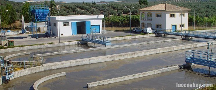 Estación depuradora de aguas residuales de Lucena. Archivo LucenaHoy