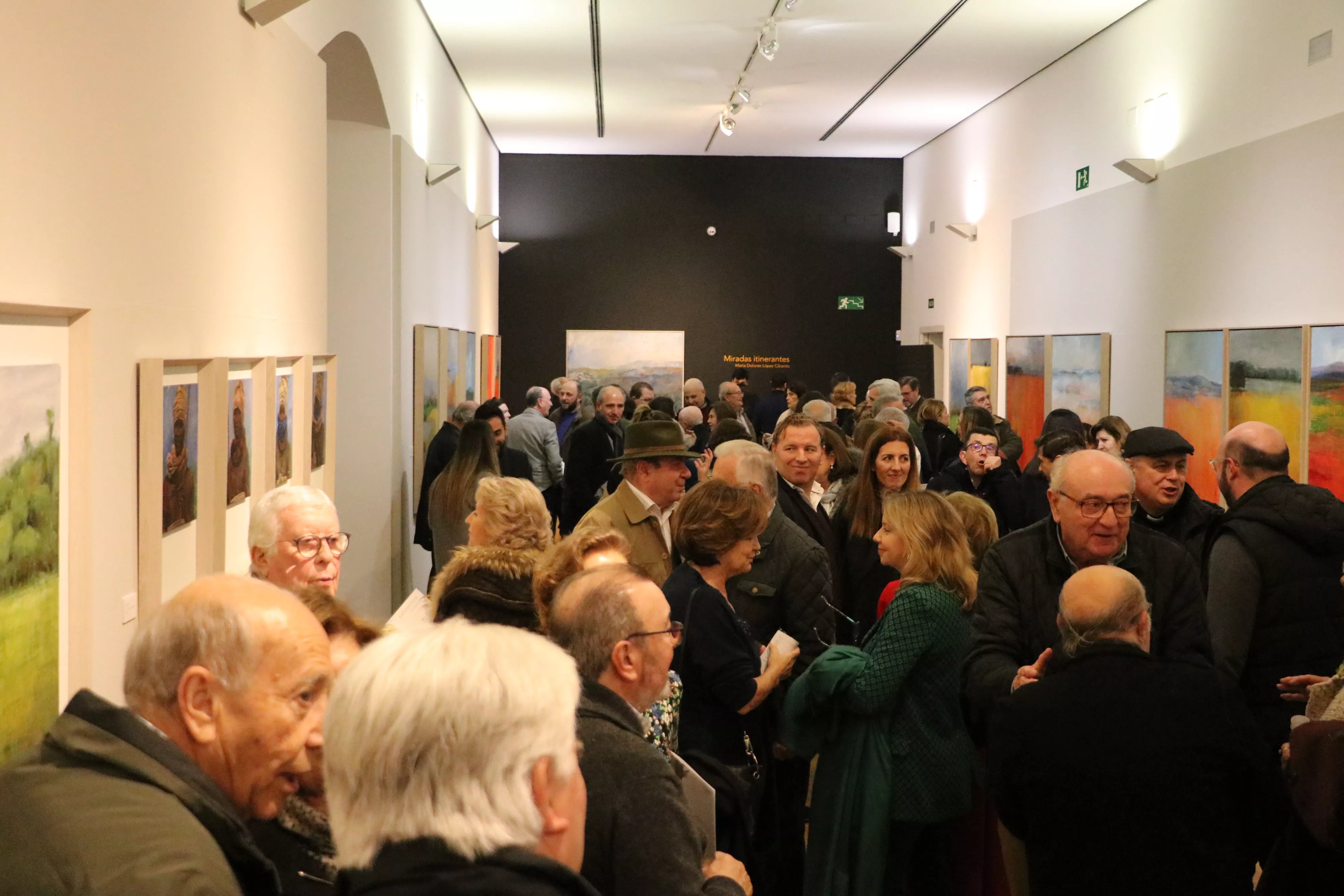 Exposición 'Miradas Itinerantes' de María Dolores López Cibanto