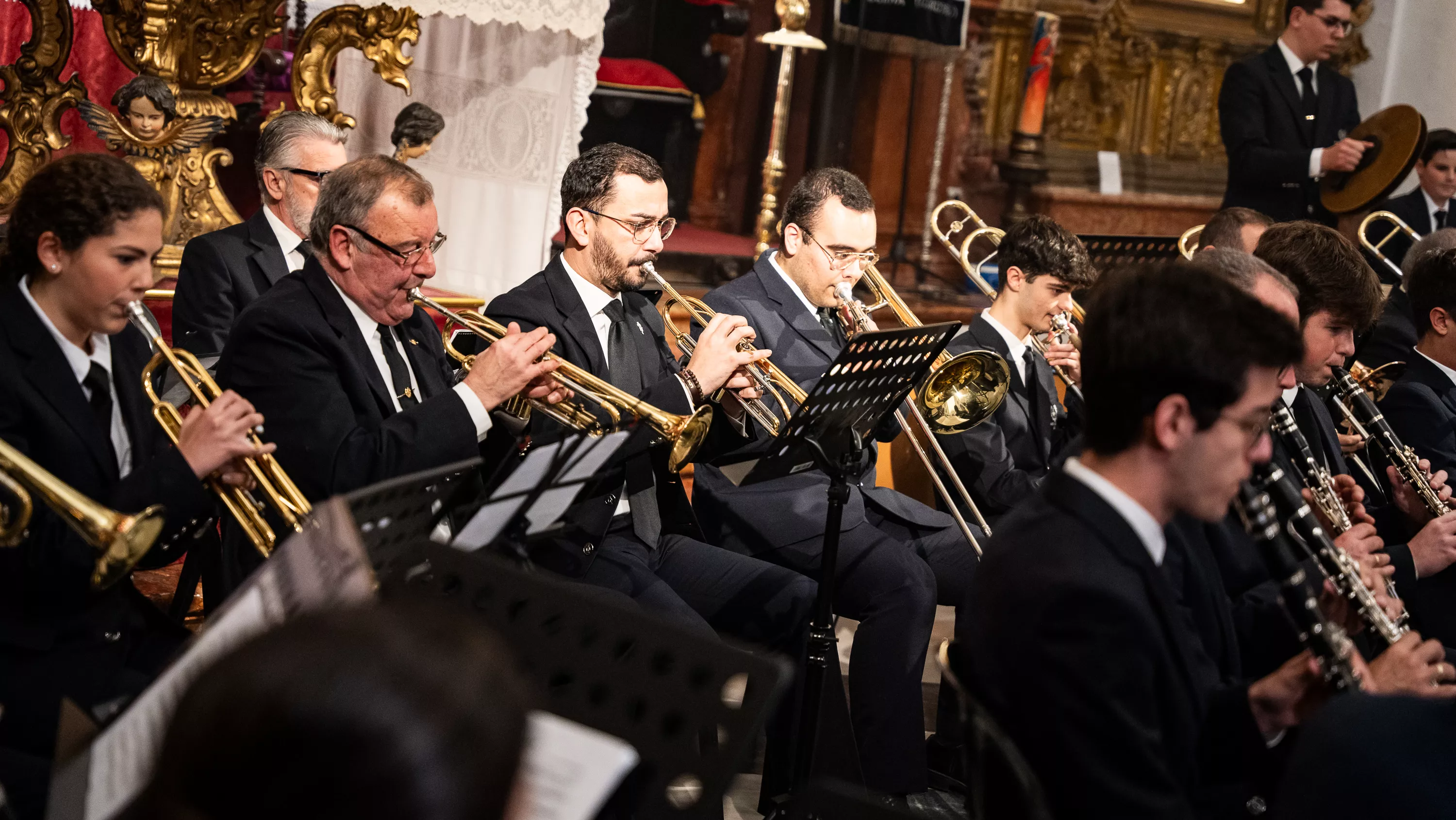 Centenario de la Sangre: Presentación banderín Vocalía de Juventud y marcha procesional